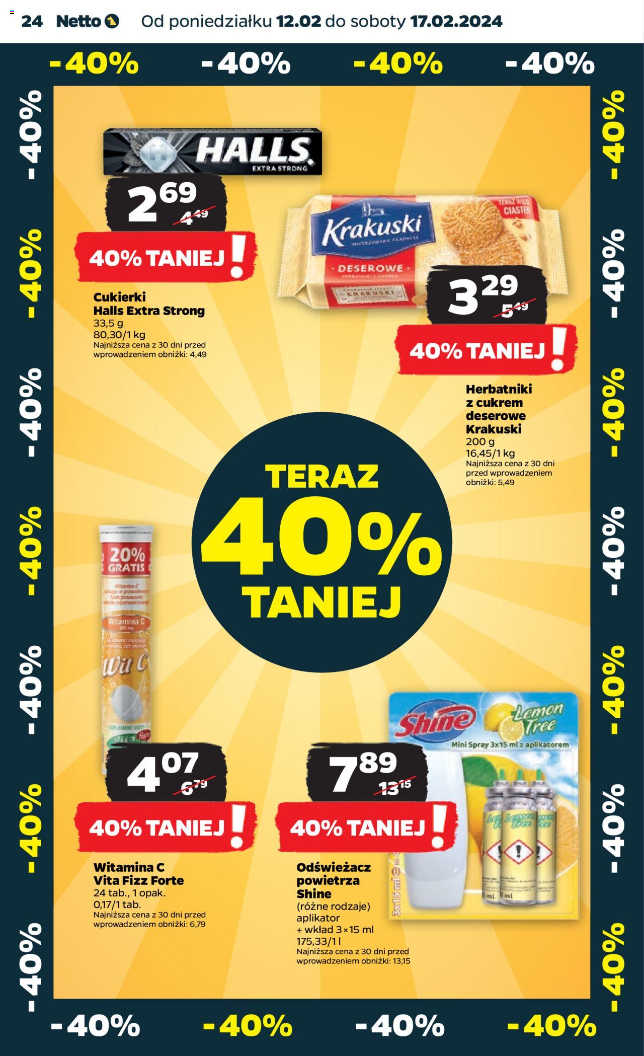 NETTO Gazetka ważna od 12.02.2024 do 17.02.2024 strona 24