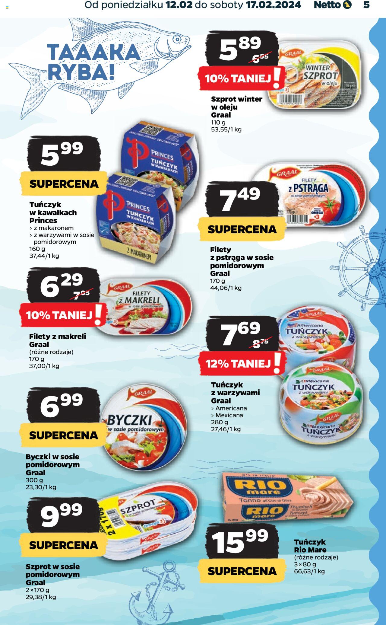NETTO Gazetka ważna od 12.02.2024 do 17.02.2024 strona 5