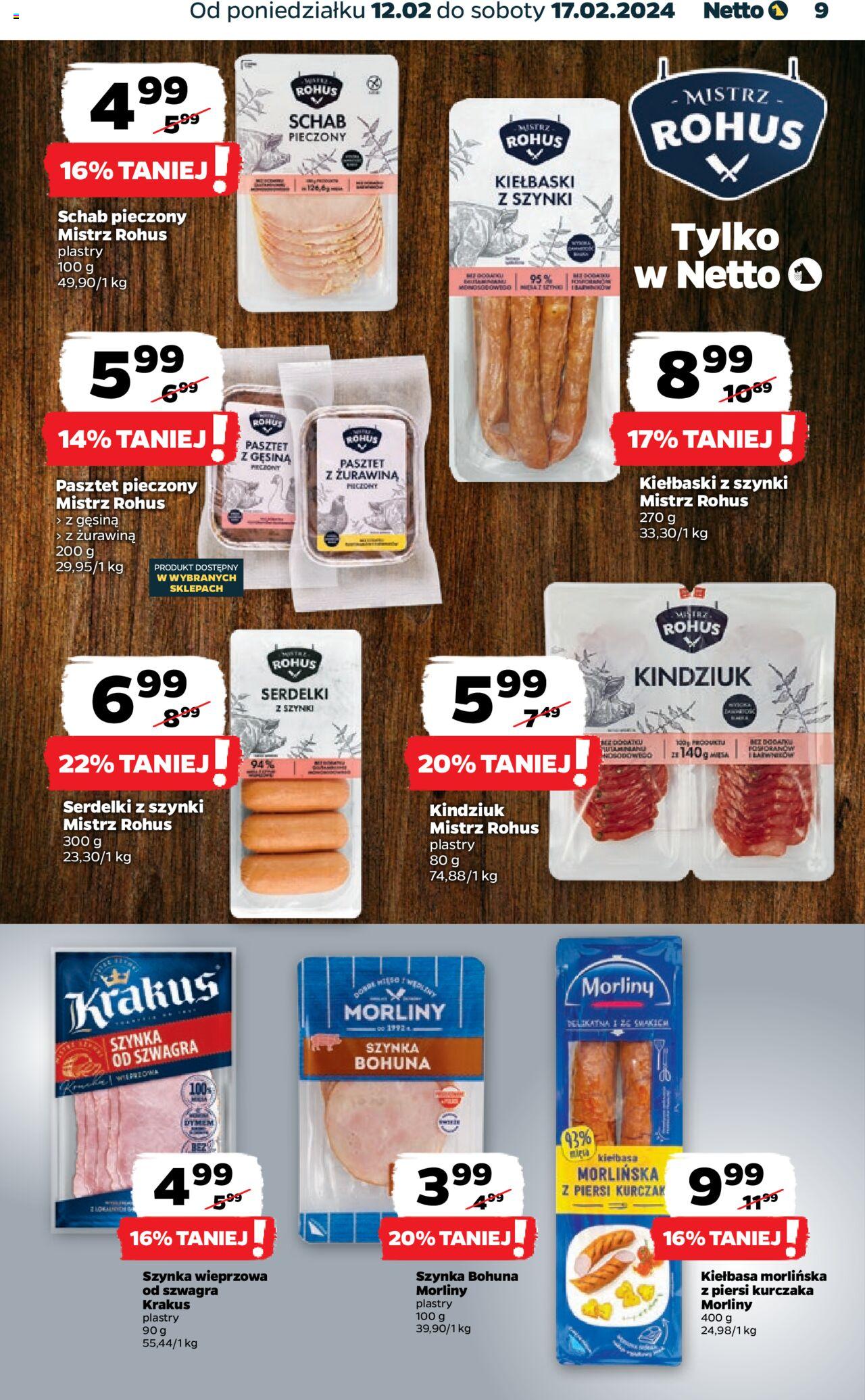 NETTO Gazetka ważna od 12.02.2024 do 17.02.2024 strona 9