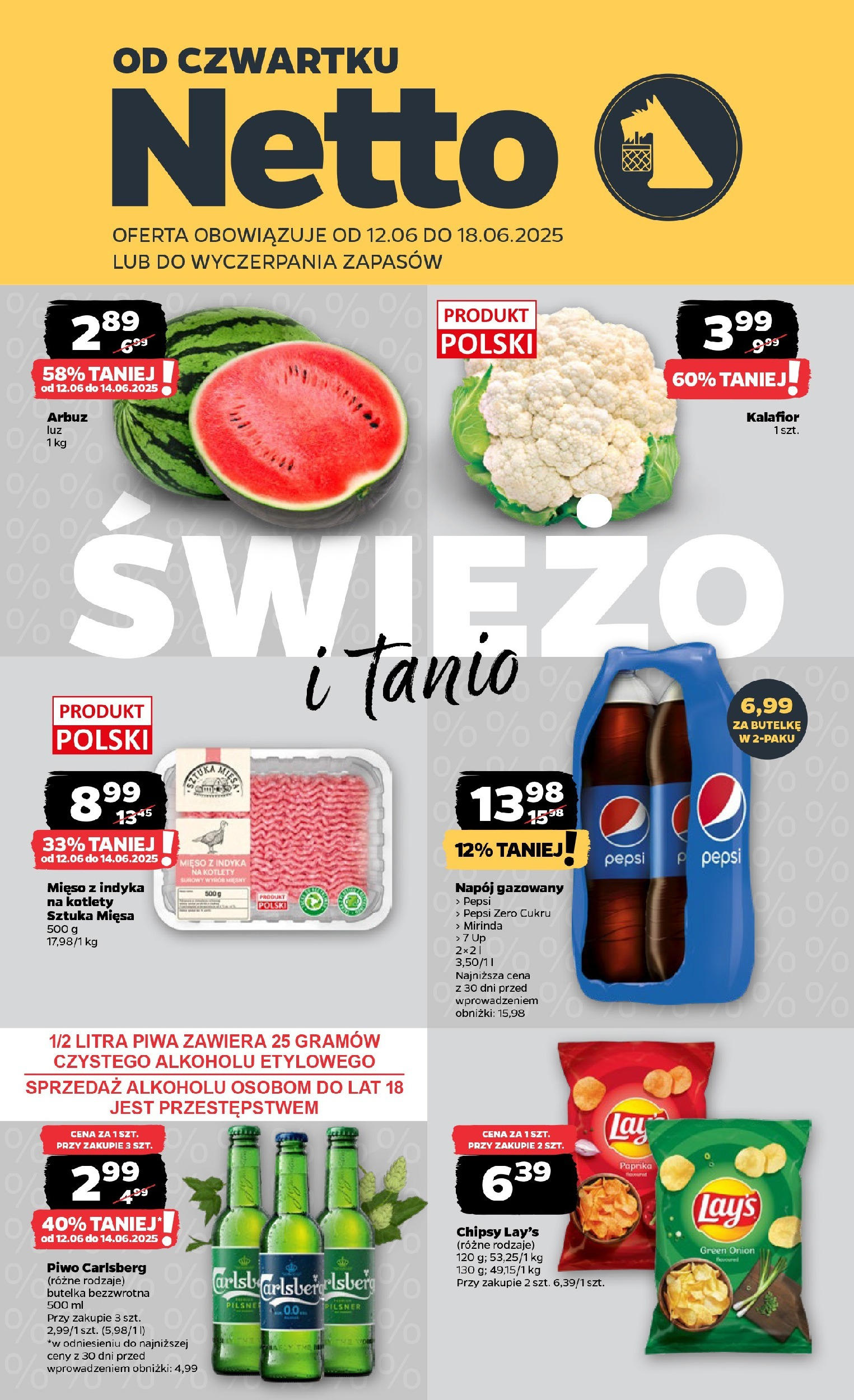  NETTO Gazetka ważna od 12.06.2025 do 18.06.2025 strona 1