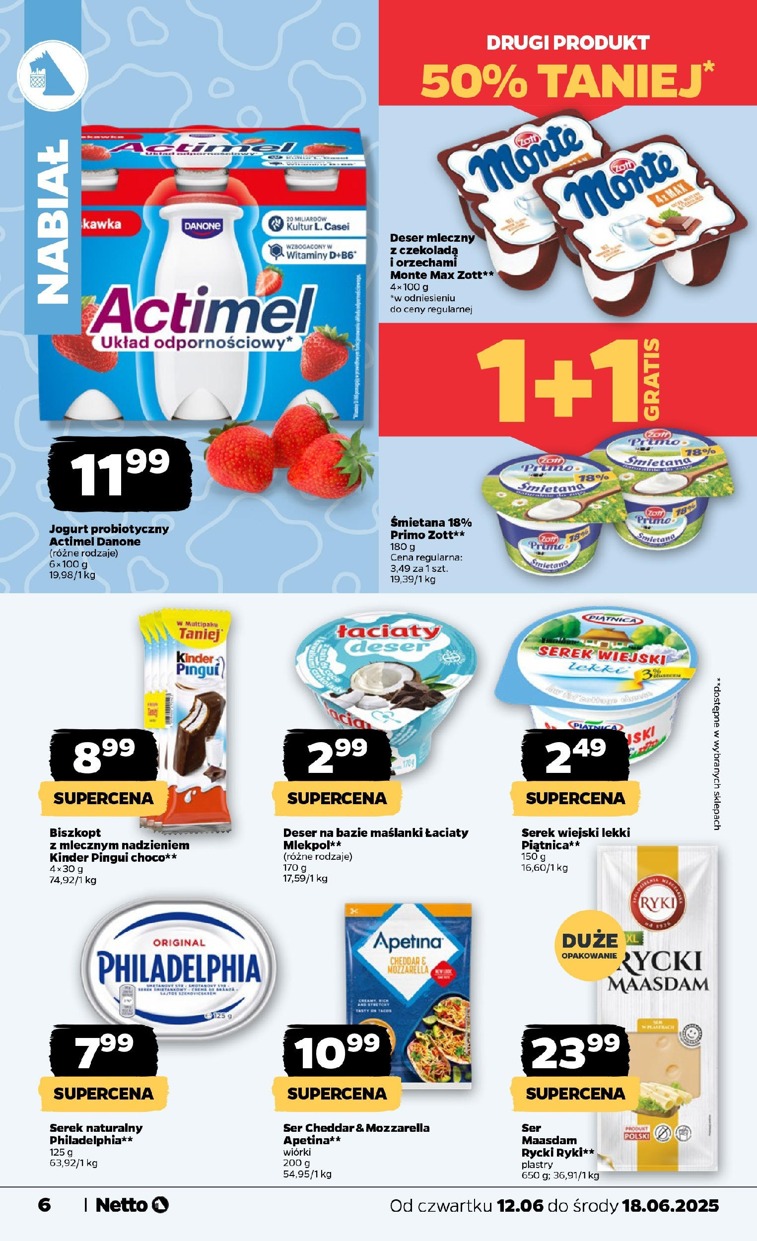  NETTO Gazetka ważna od 12.06.2025 do 18.06.2025 strona 6