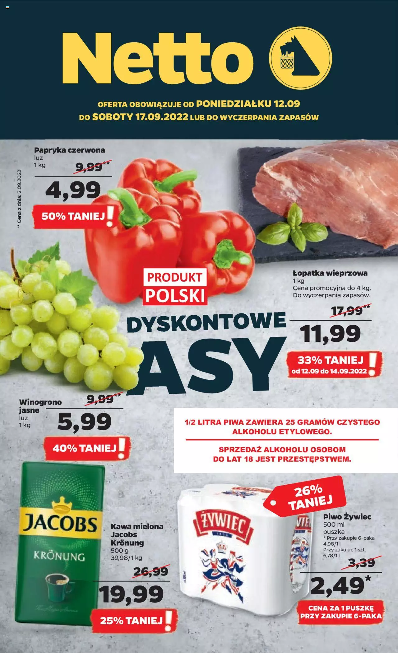 NETTO gazetka ważna od 12.09.2022 do 17.09.2022 strona 1