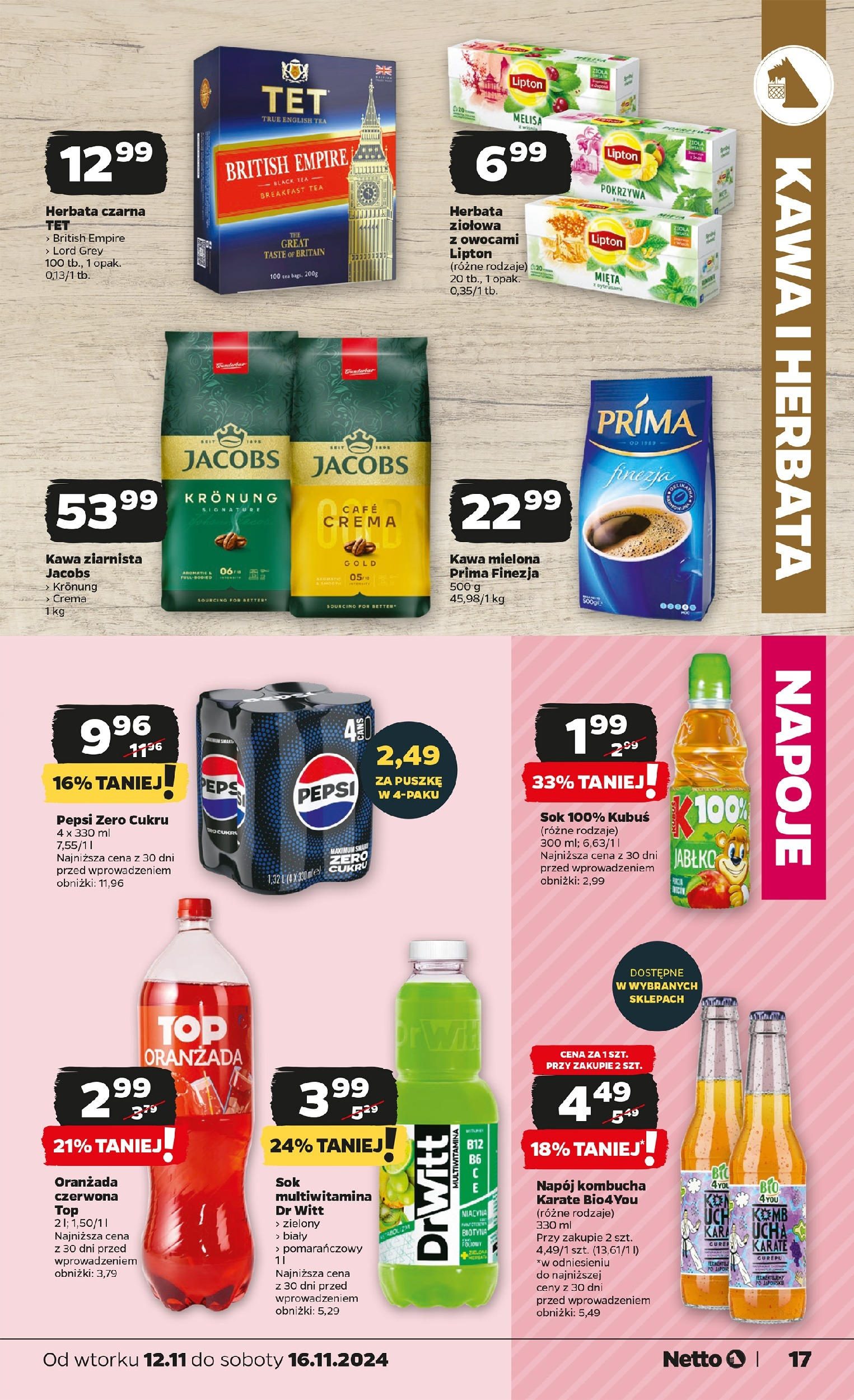 NETTO Gazetka ważna od 12.11.2024 do 16.11.2024 strona 14