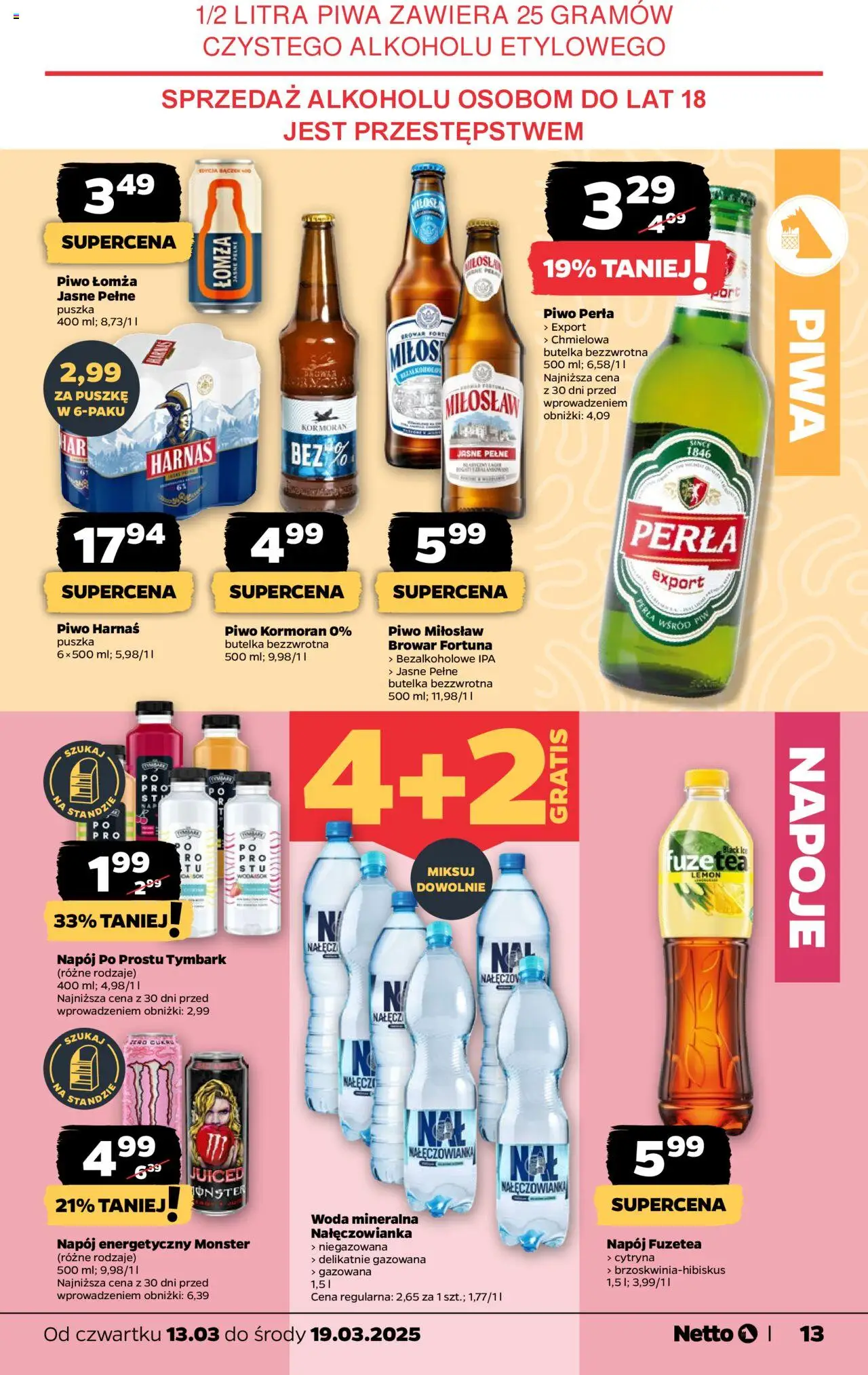 NETTO Gazetka ważna od 13.03.2025 do 19.03.2025 strona 13