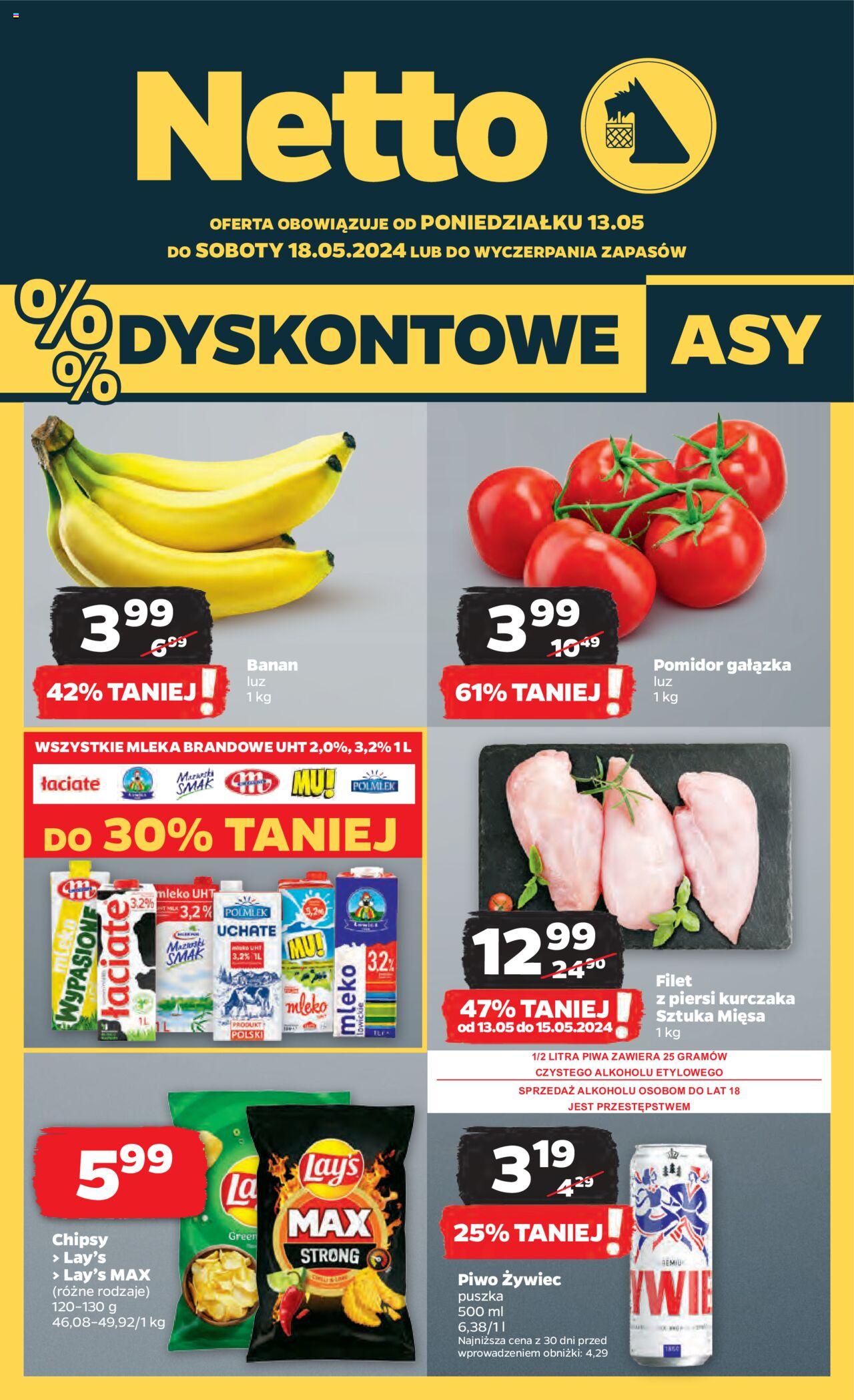 NETTO Gazetka ważna od 13.05.2024 do 18.05.2024 strona 1