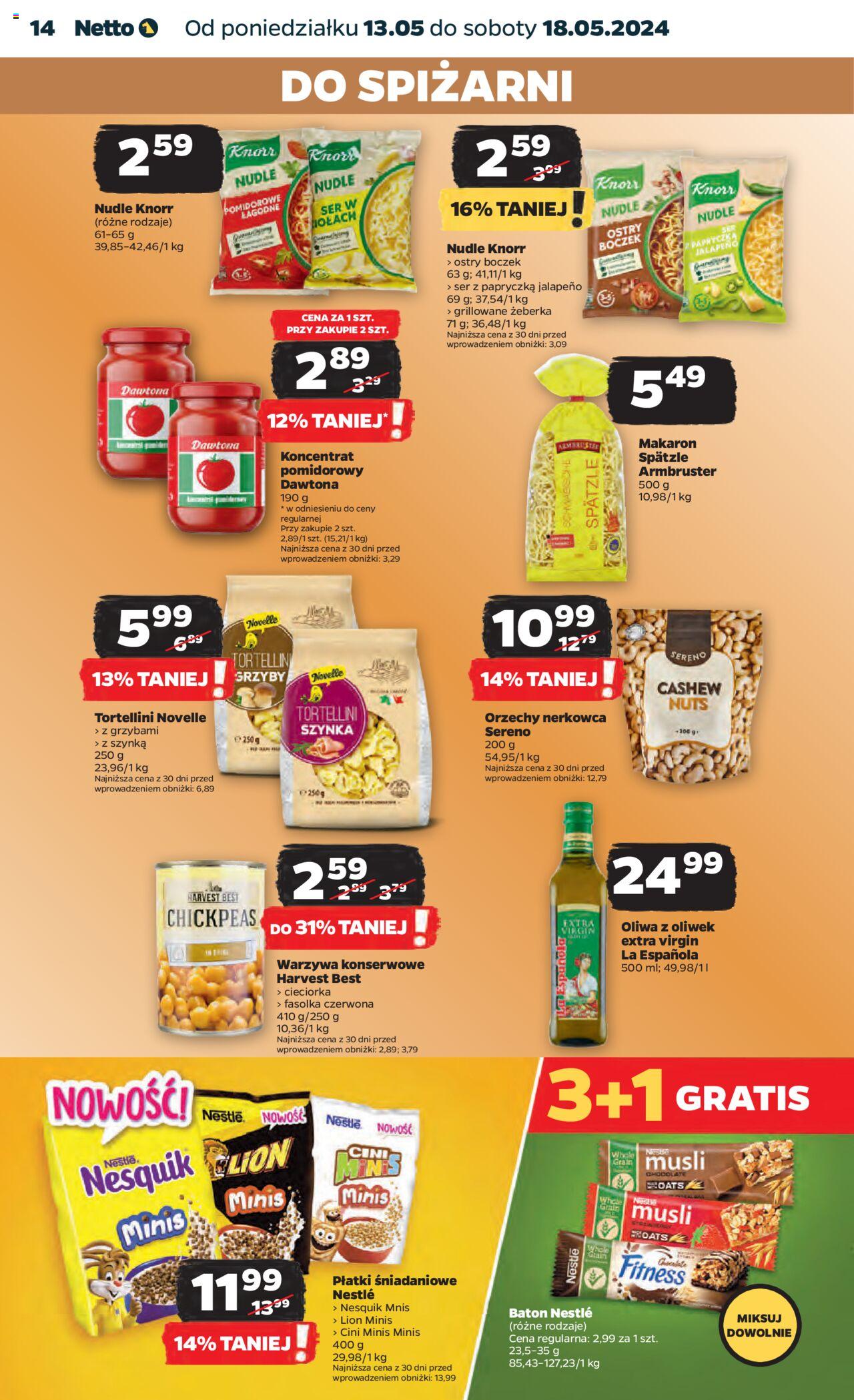 NETTO Gazetka ważna od 13.05.2024 do 18.05.2024 strona 14