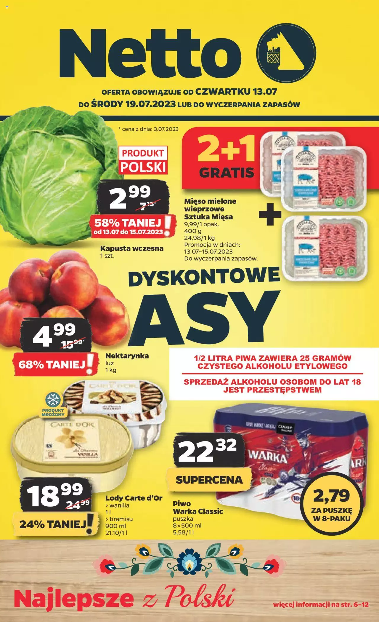 NETTO Gazetka ważna od 13.07.2023 do 19.07.2023 strona 1