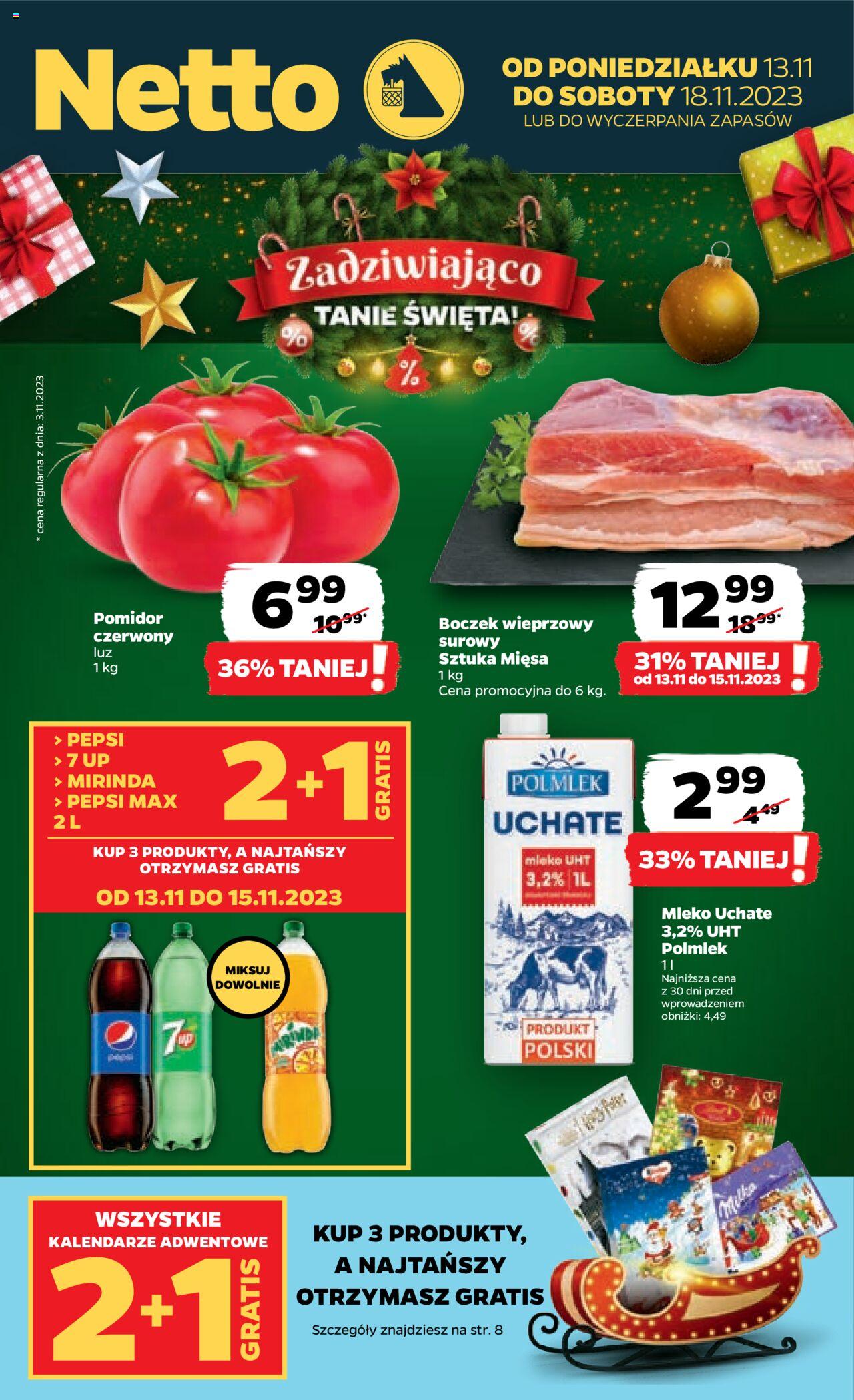 Netto gazetka ważna od 13.11.2023 do  18.11.2023 strona 1