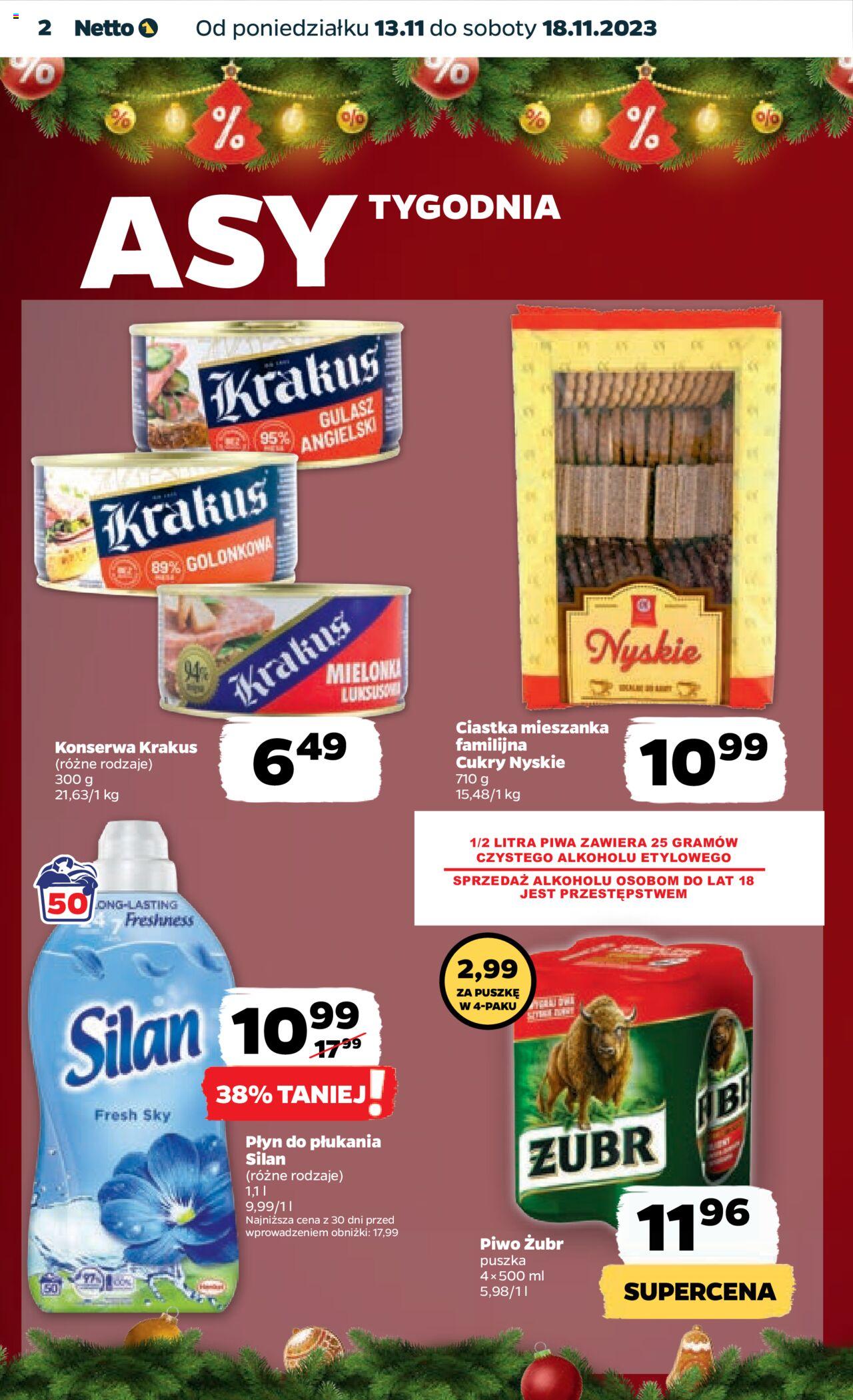 Netto gazetka ważna od 13.11.2023 do  18.11.2023 strona 2