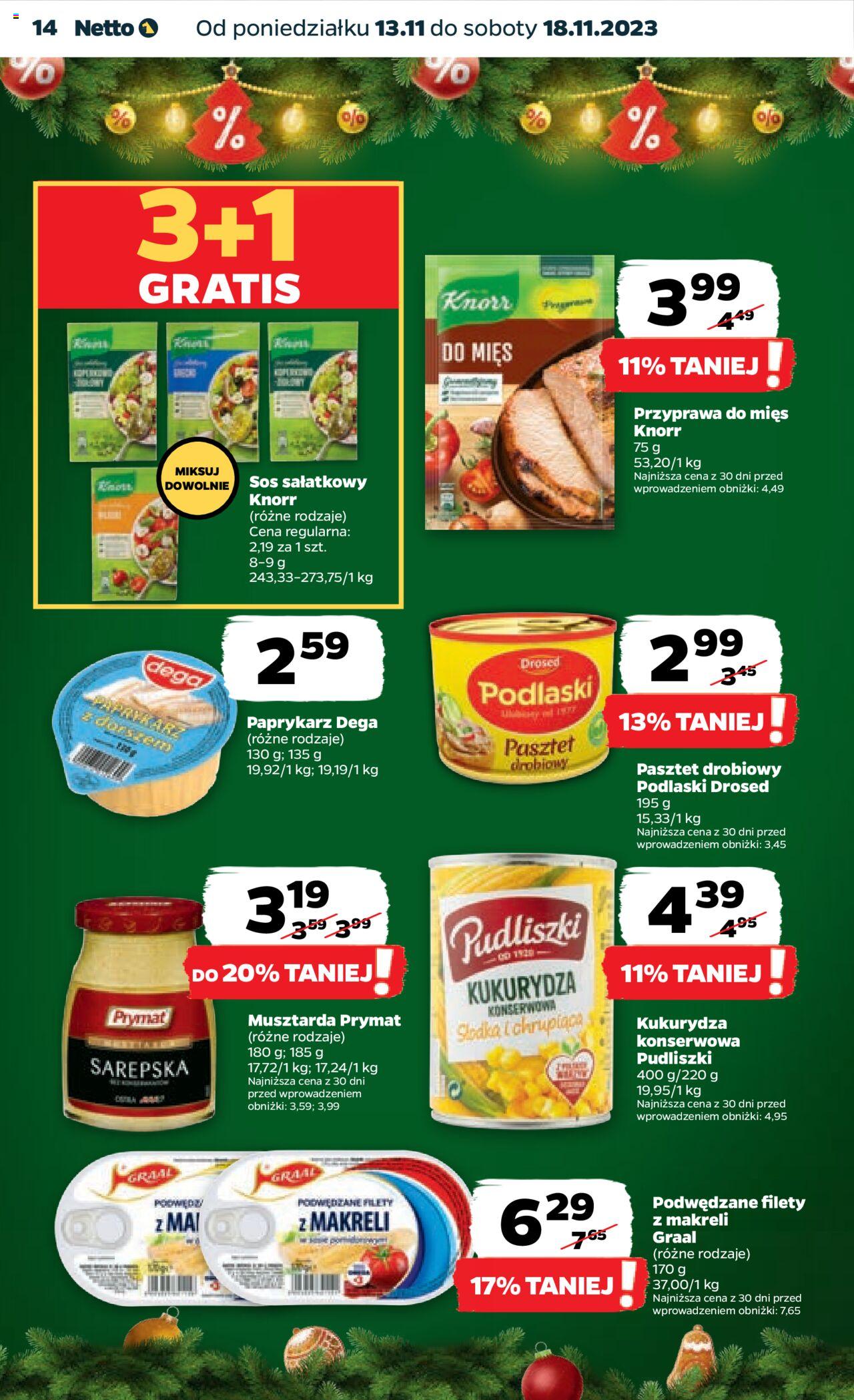 Netto gazetka ważna od 13.11.2023 do  18.11.2023 strona 14