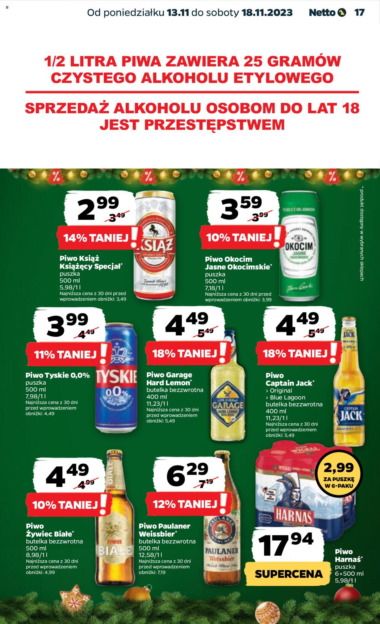 Netto gazetka ważna od 13.11.2023 do  18.11.2023 strona 17