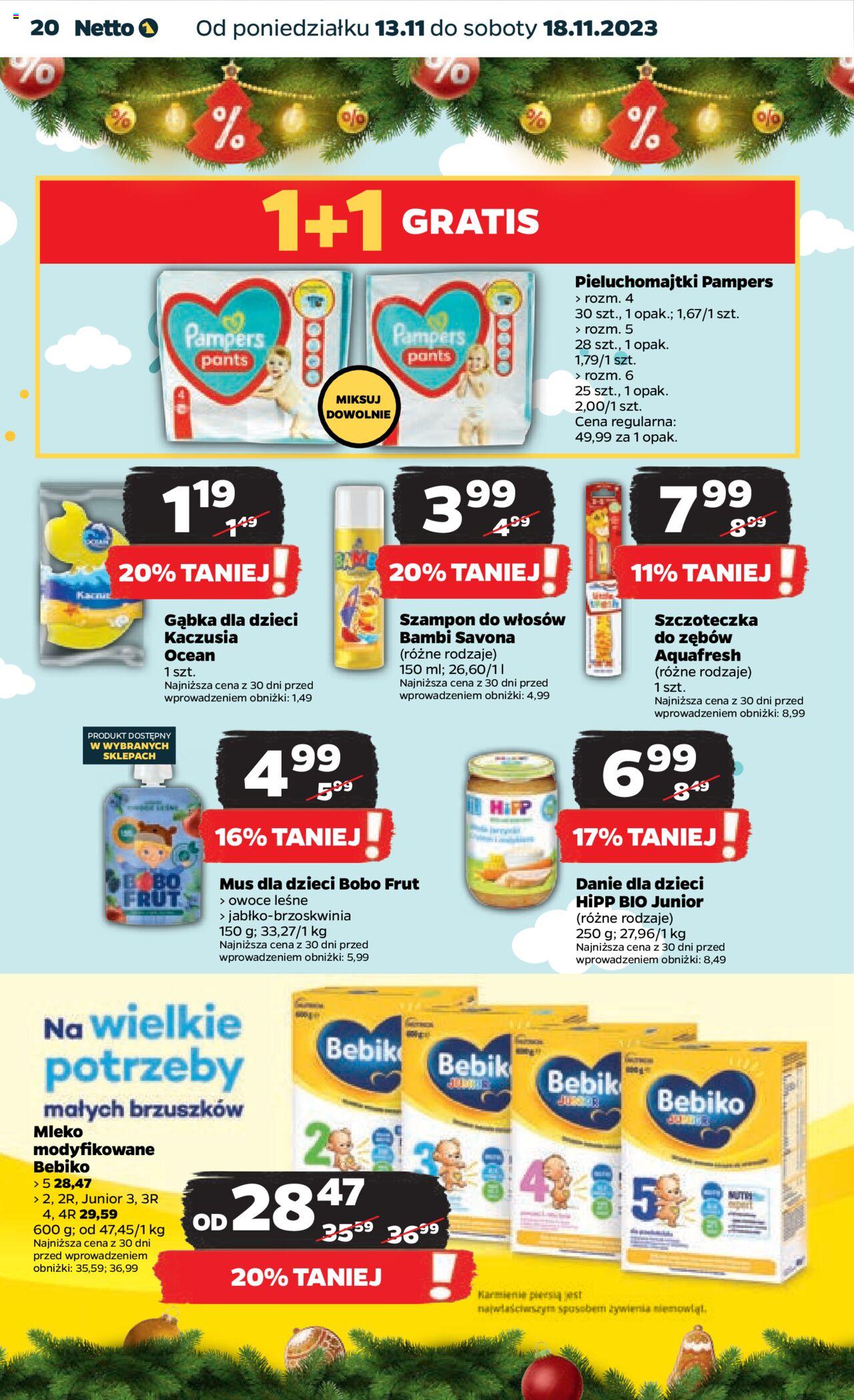 Netto gazetka ważna od 13.11.2023 do  18.11.2023 strona 20