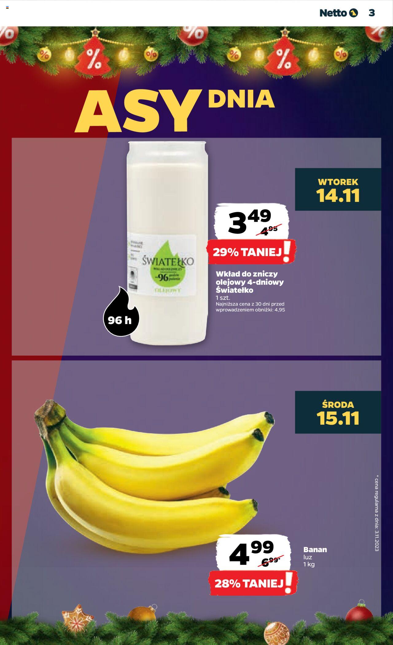 Netto gazetka ważna od 13.11.2023 do  18.11.2023 strona 3