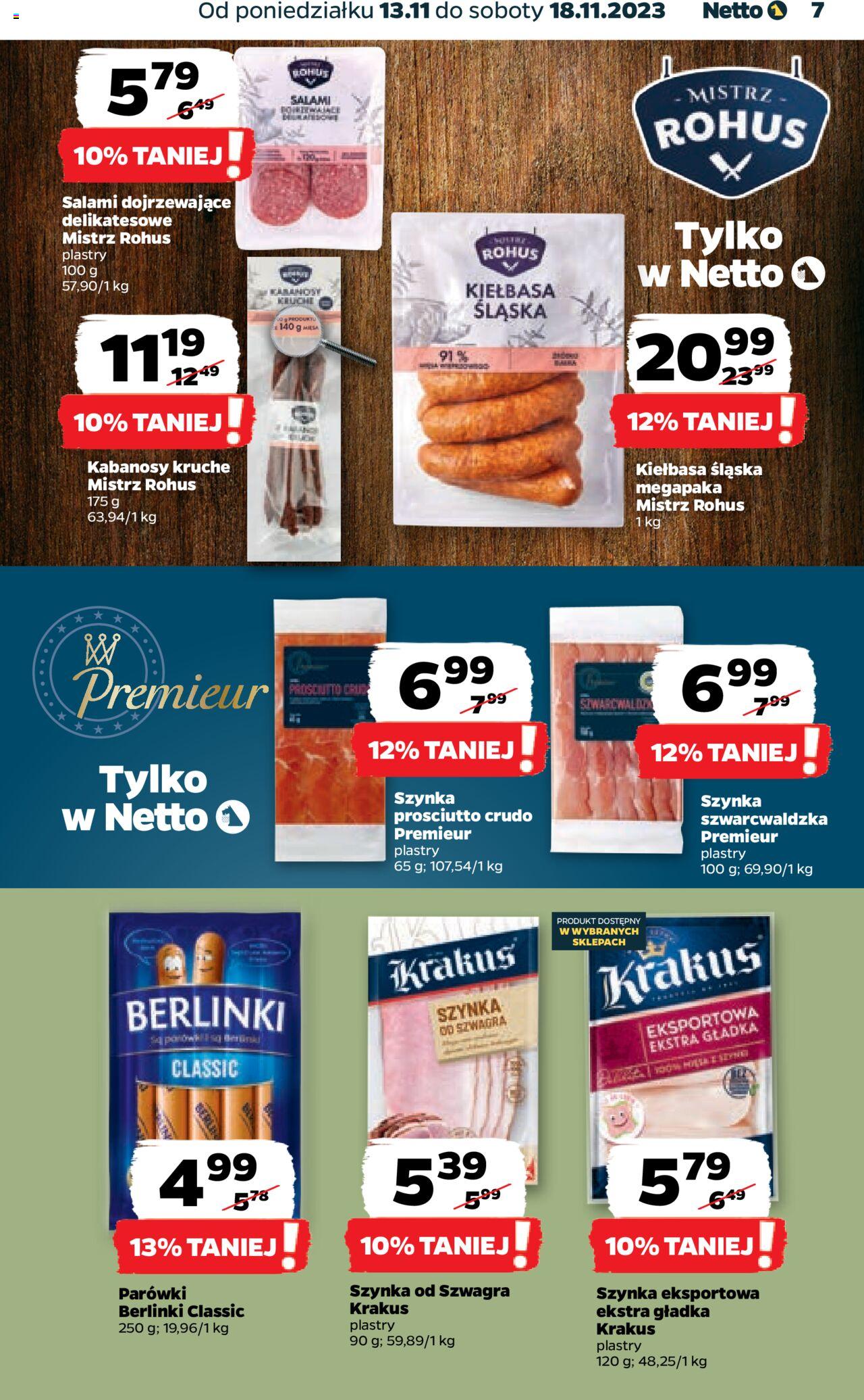 Netto gazetka ważna od 13.11.2023 do  18.11.2023 strona 7