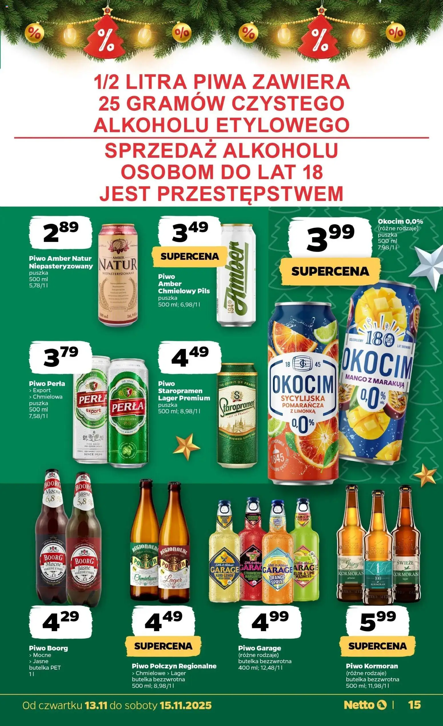 NETTO Gazetka ważna od  13.11.2025 do  15.11.2025 strona 15