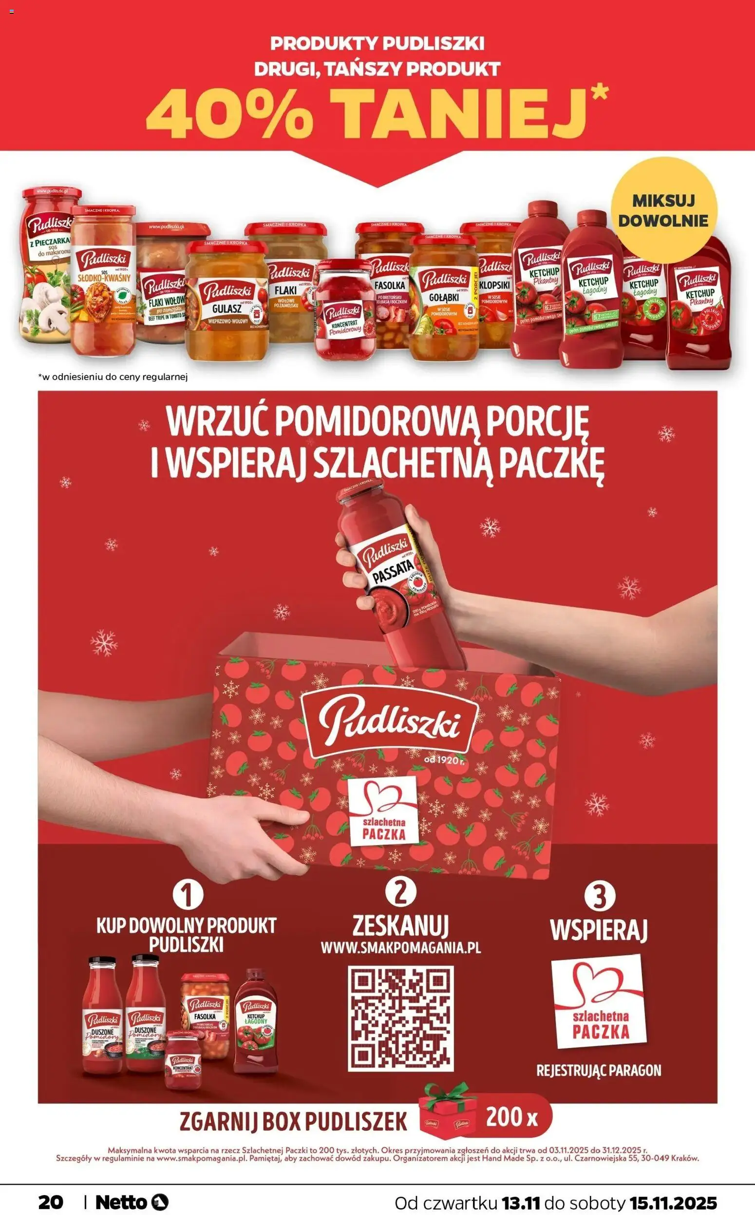 NETTO Gazetka ważna od  13.11.2025 do  15.11.2025 strona 20