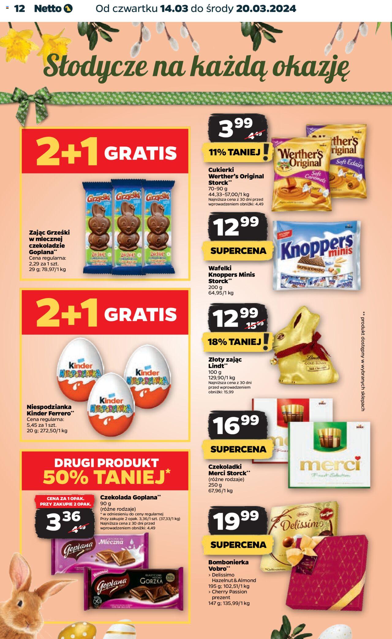 NETTO Gazetka ważna od 14.03.2024 do 20.03.2024 strona 12