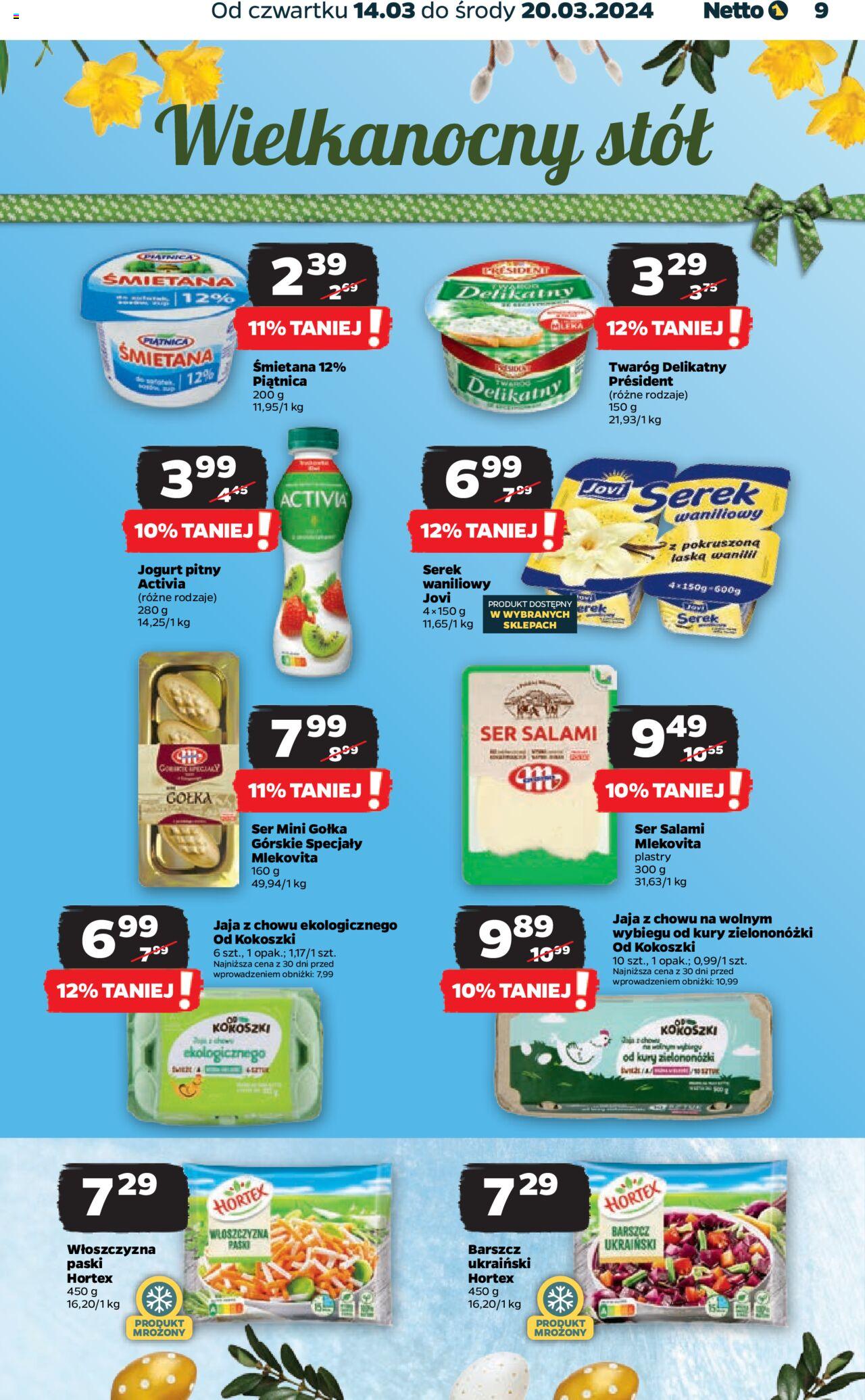 NETTO Gazetka ważna od 14.03.2024 do 20.03.2024 strona 9