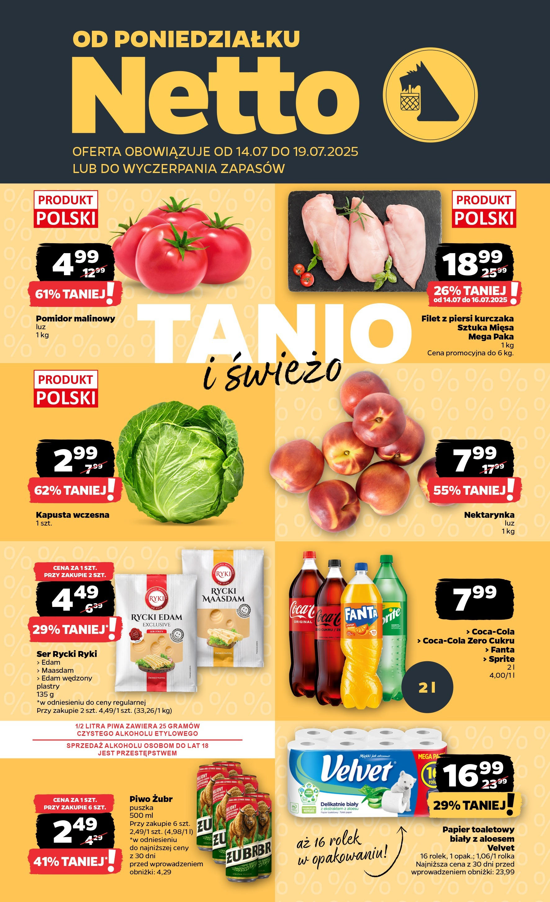 NETTO Gazetka ważna od  14.07.2025 do 19.07.2025 strona 1