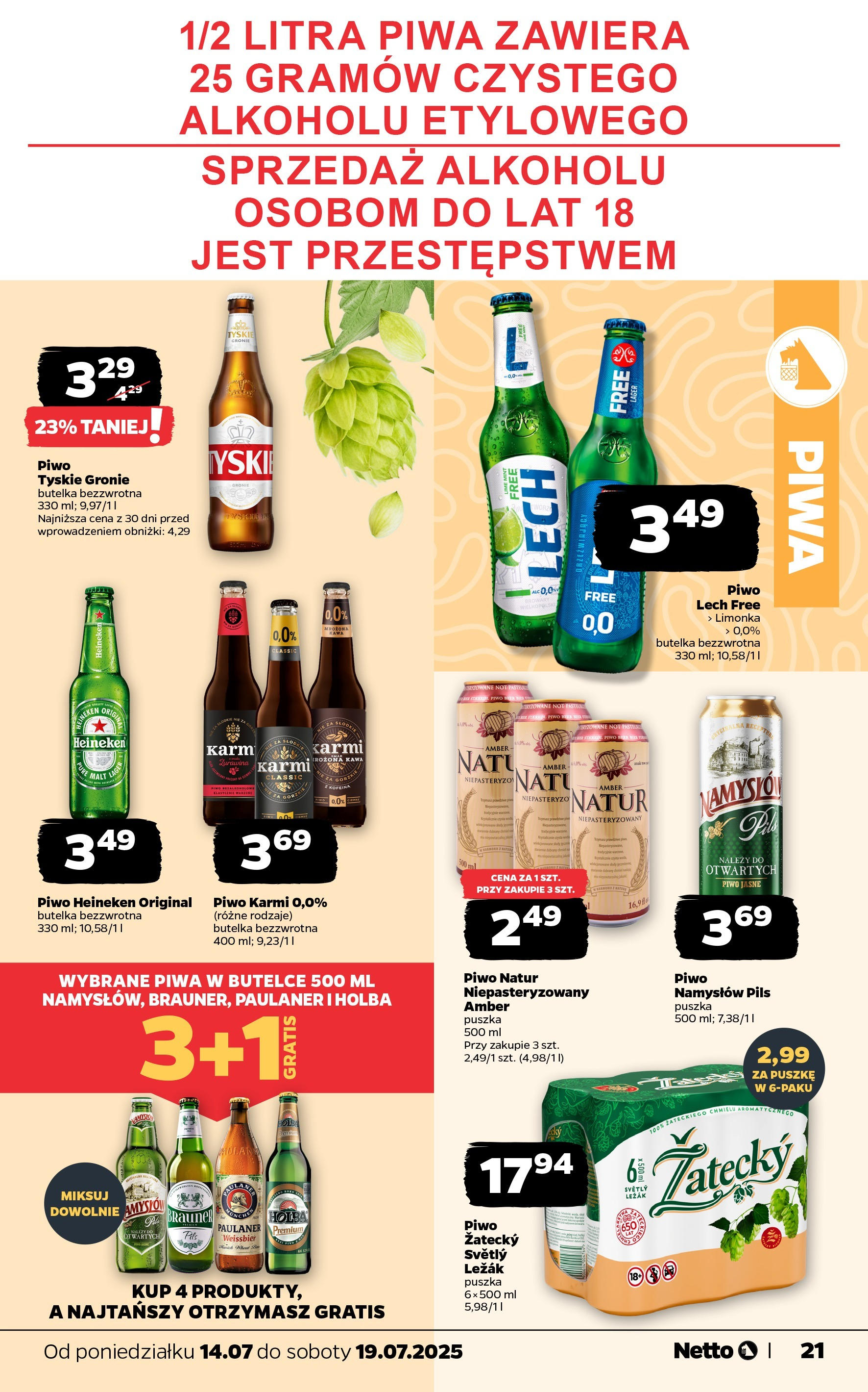 NETTO Gazetka ważna od  14.07.2025 do 19.07.2025 strona 18