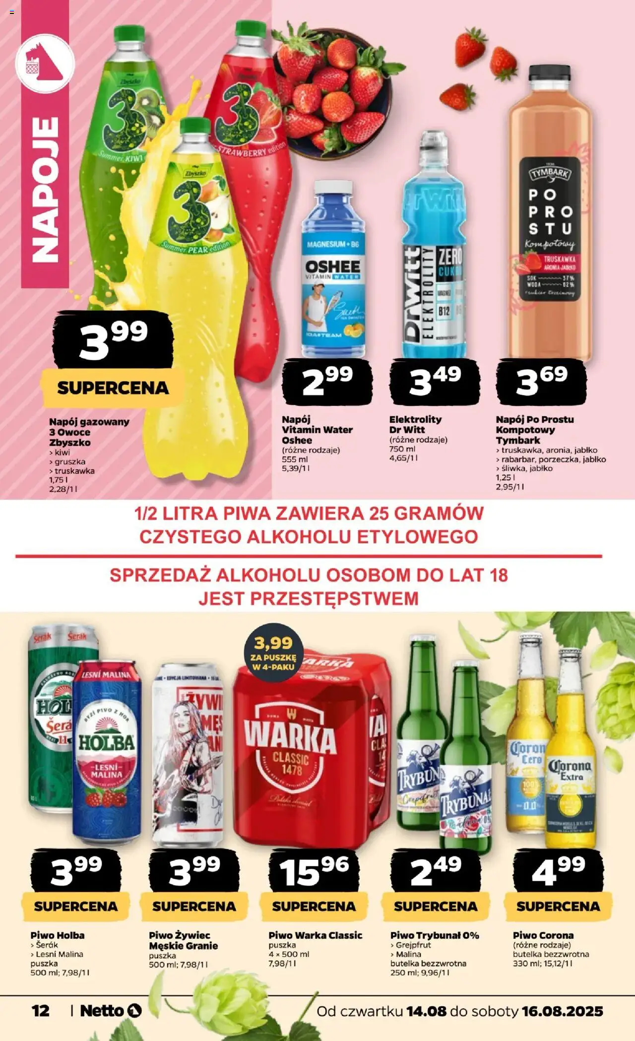 NETTO Gazetka ważna  od  14.08.2025 do 16.08.2025 strona 12