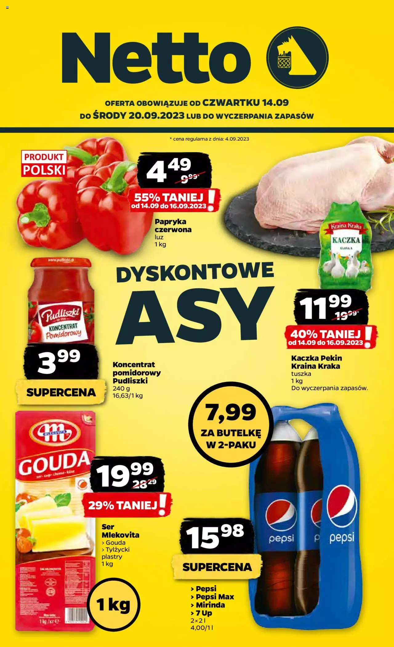 NETTO Gazetka ważna od 14.09.2023 do 20.09.2023 strona 1