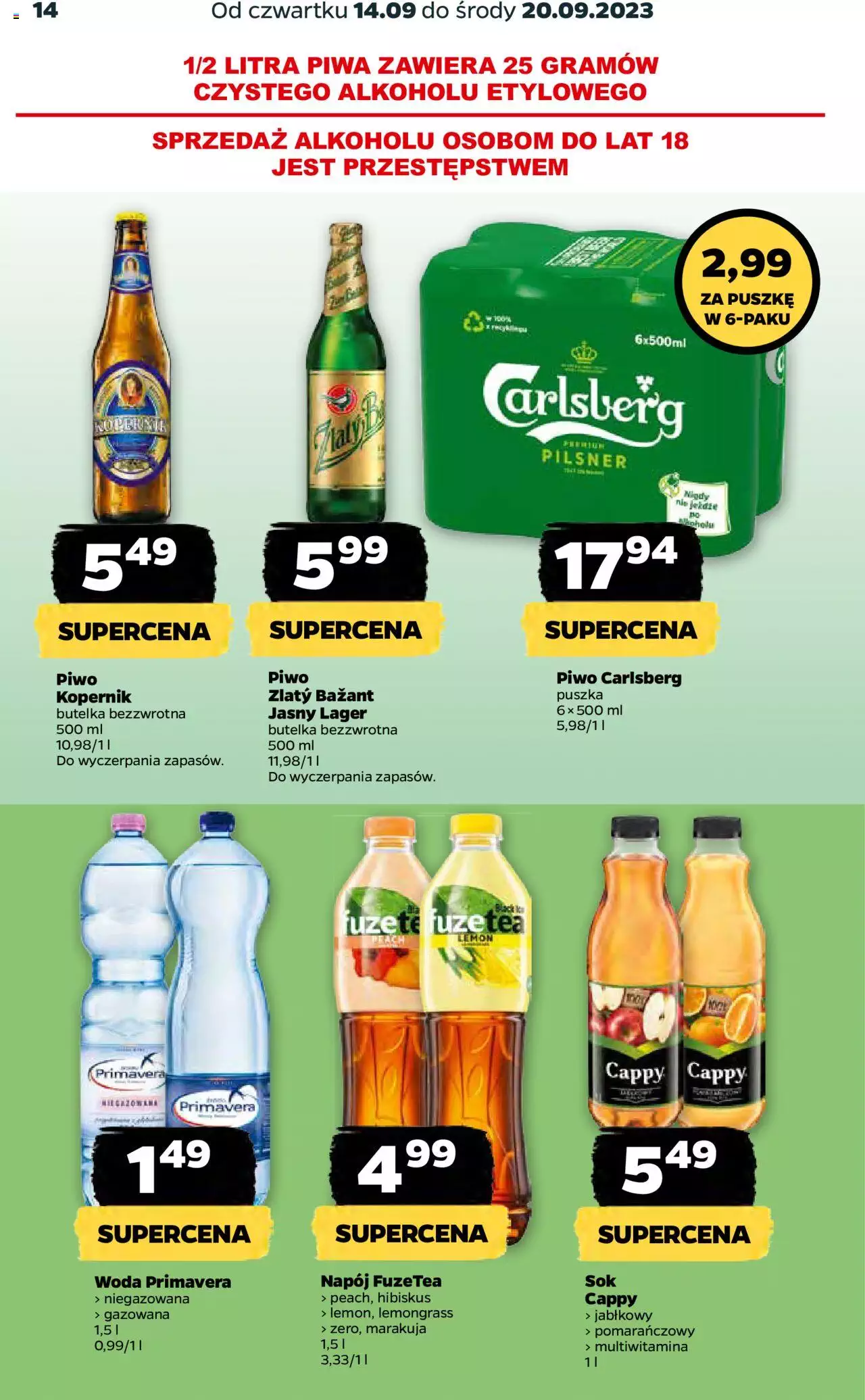 NETTO Gazetka ważna od 14.09.2023 do 20.09.2023 strona 14