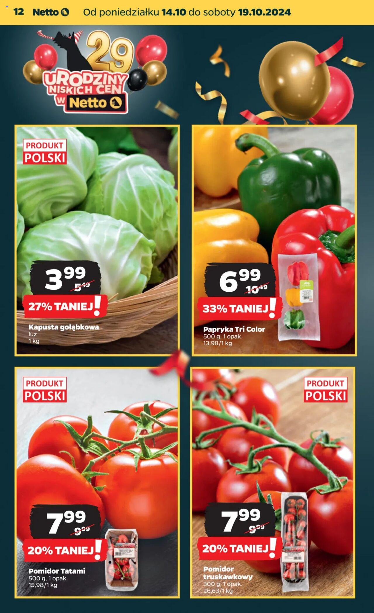 NETTO Gazetka ważna od 14.10.2024 do 19.10.2024 strona 12