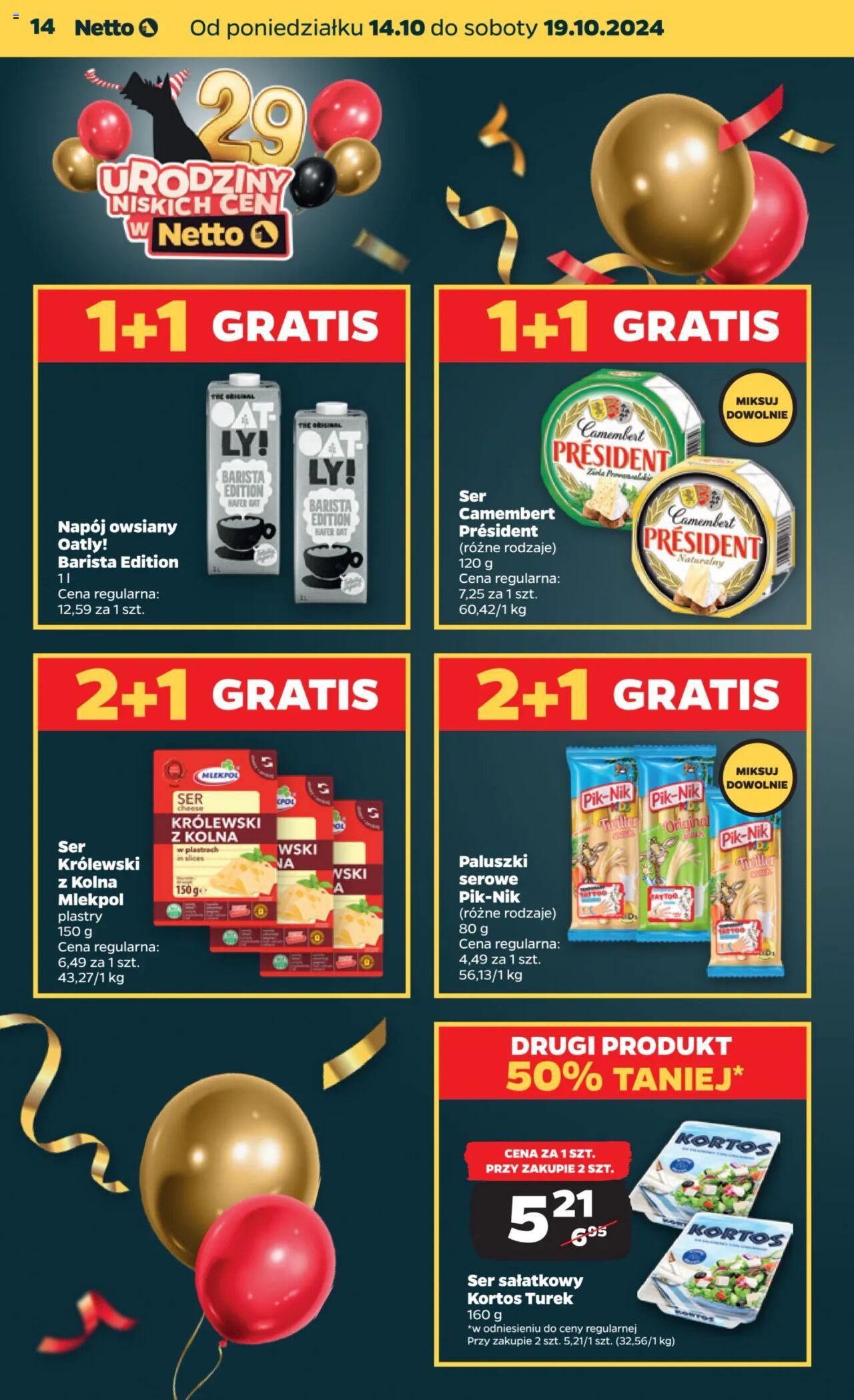 NETTO Gazetka ważna od 14.10.2024 do 19.10.2024 strona 14