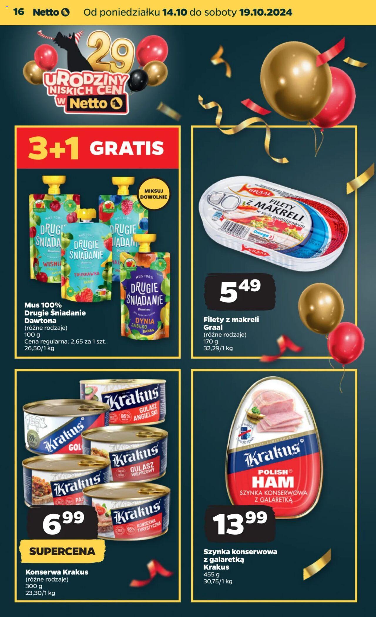 NETTO Gazetka ważna od 14.10.2024 do 19.10.2024 strona 15