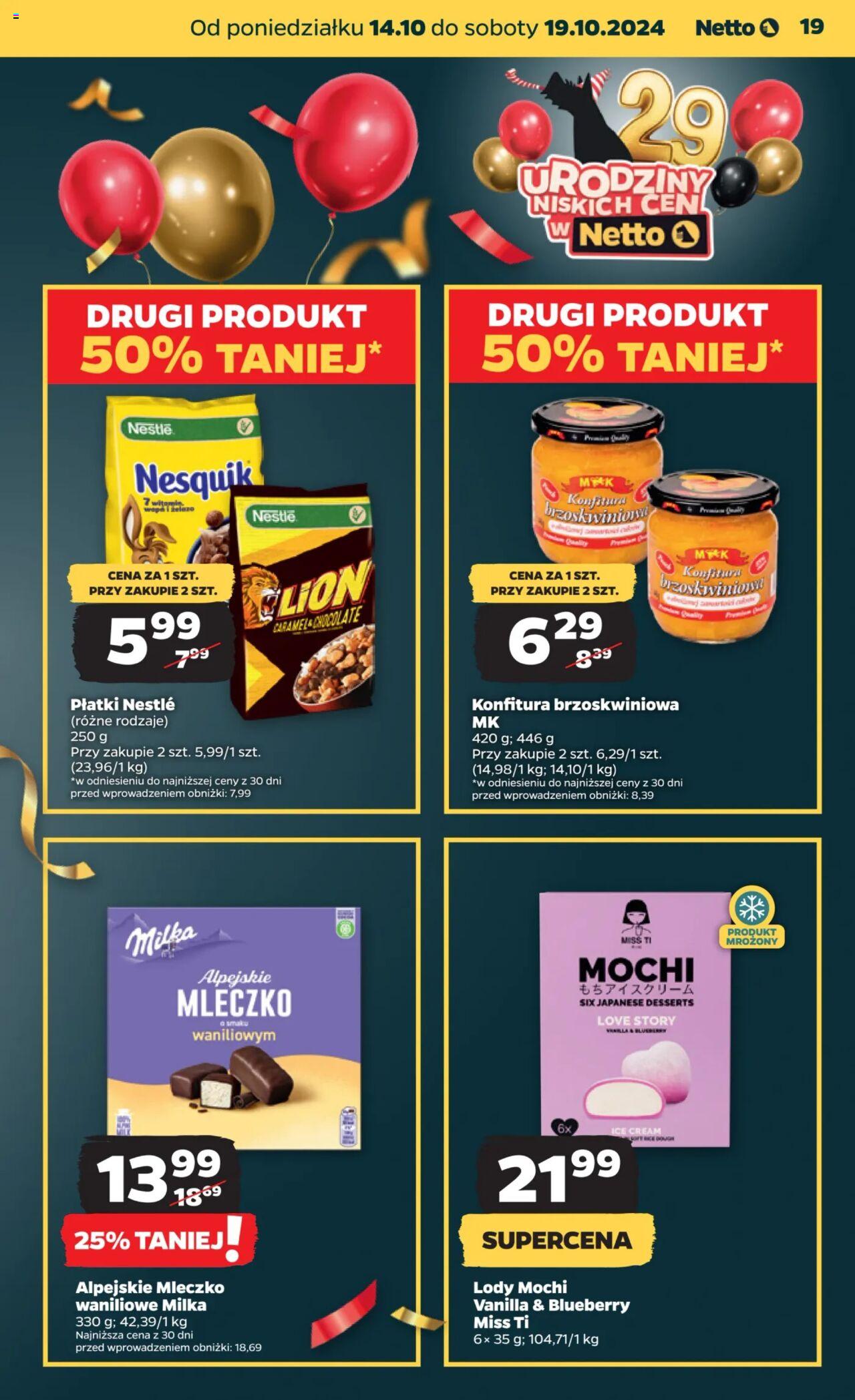 NETTO Gazetka ważna od 14.10.2024 do 19.10.2024 strona 18