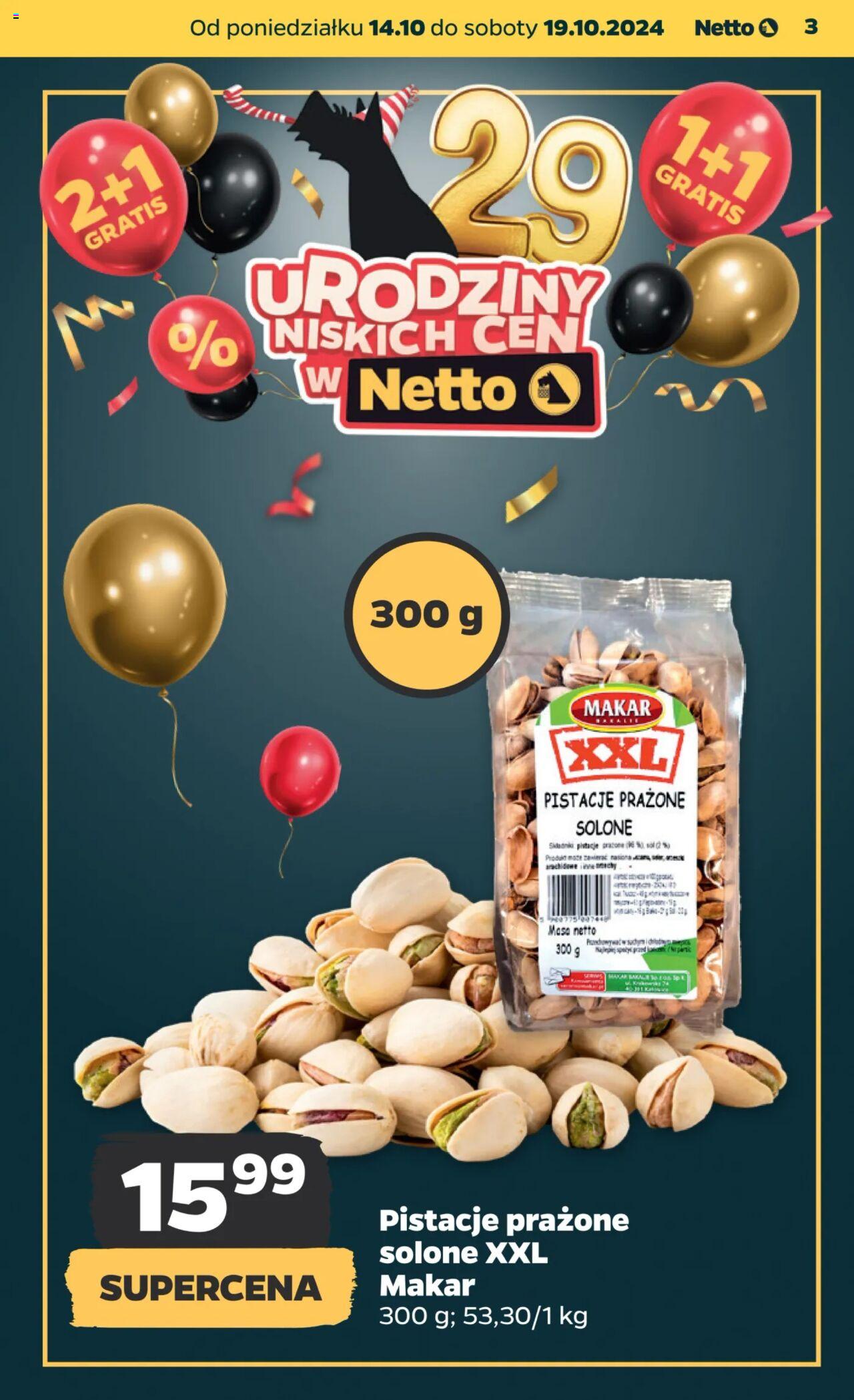 NETTO Gazetka ważna od 14.10.2024 do 19.10.2024 strona 3