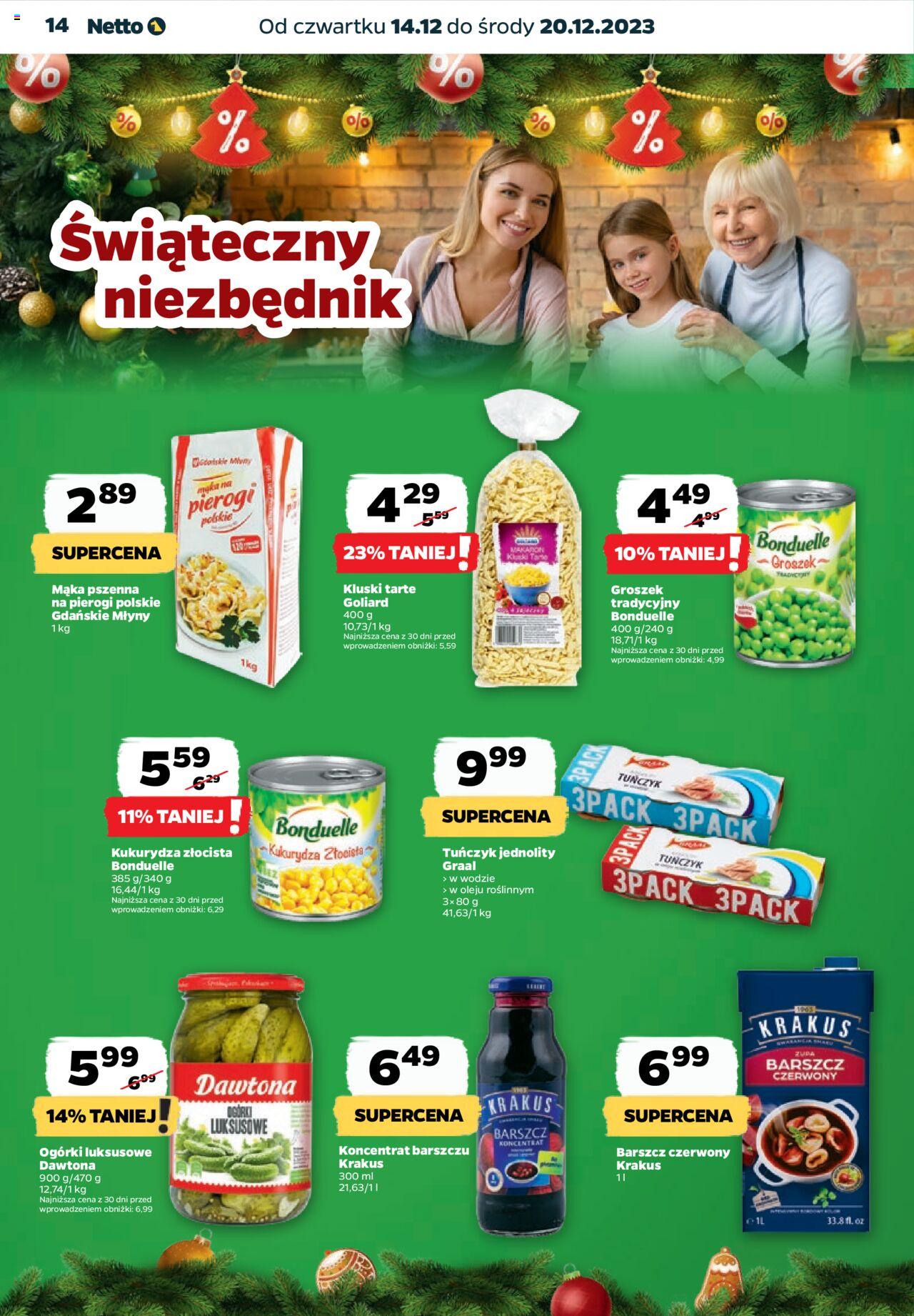 Netto gazetka ważna od 14.12.2023 do 20.12.2023 strona 14