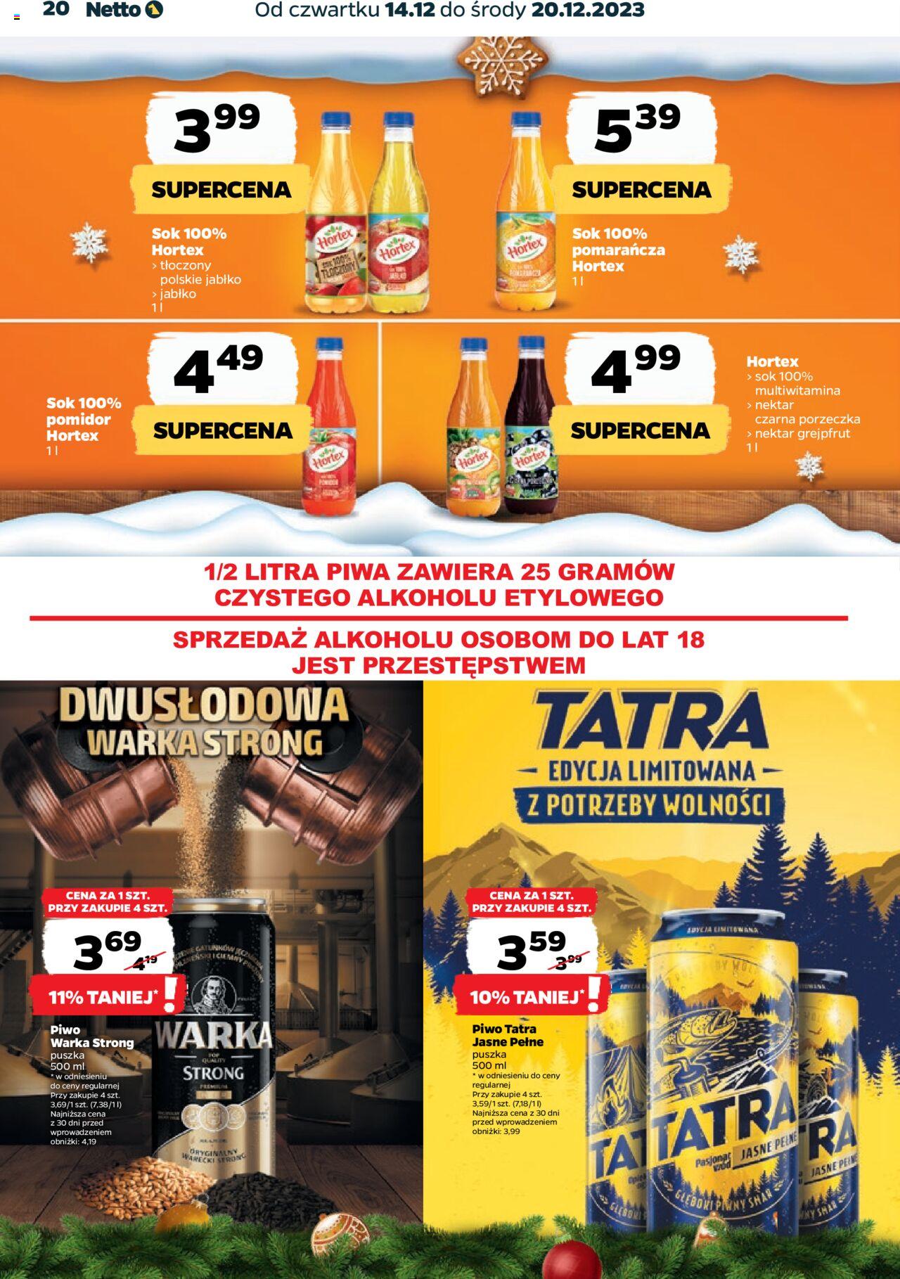 Netto gazetka ważna od 14.12.2023 do 20.12.2023 strona 20