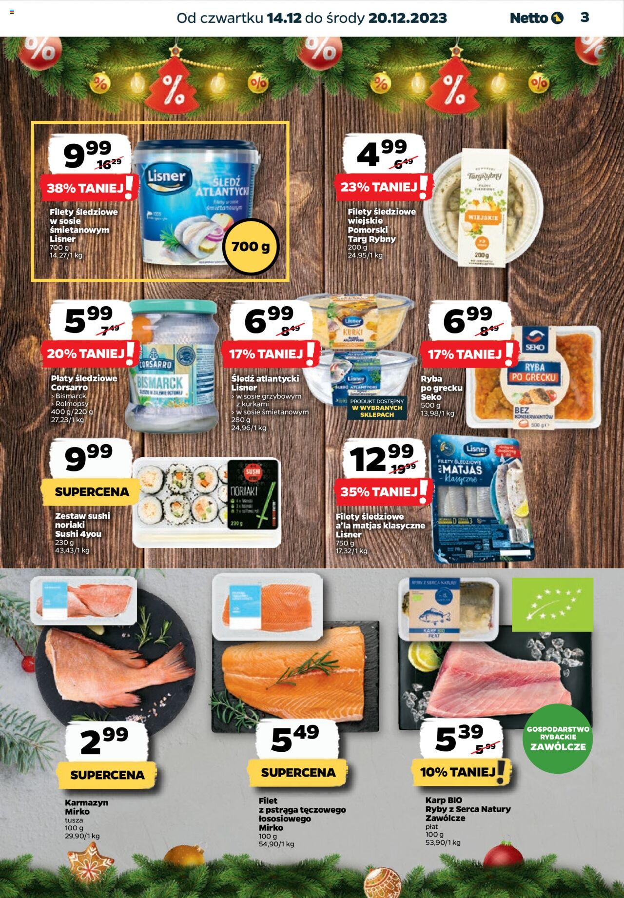 Netto gazetka ważna od 14.12.2023 do 20.12.2023 strona 3