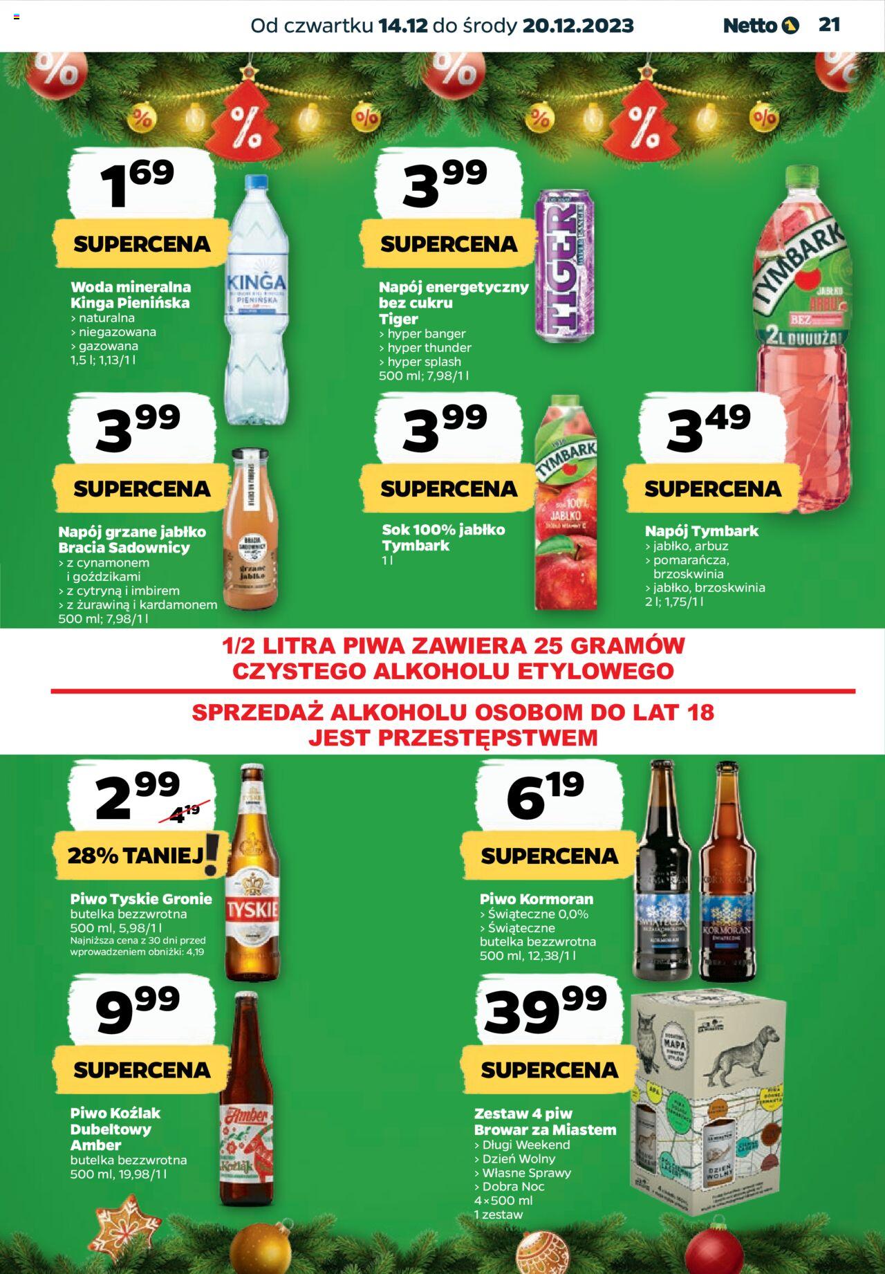 Netto gazetka ważna od 14.12.2023 do 20.12.2023 strona 21