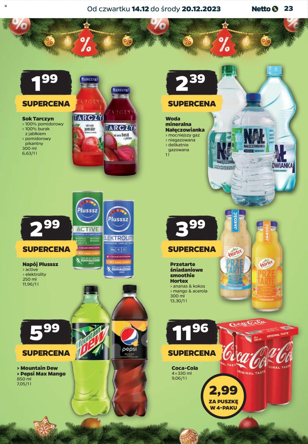 Netto gazetka ważna od 14.12.2023 do 20.12.2023 strona 23