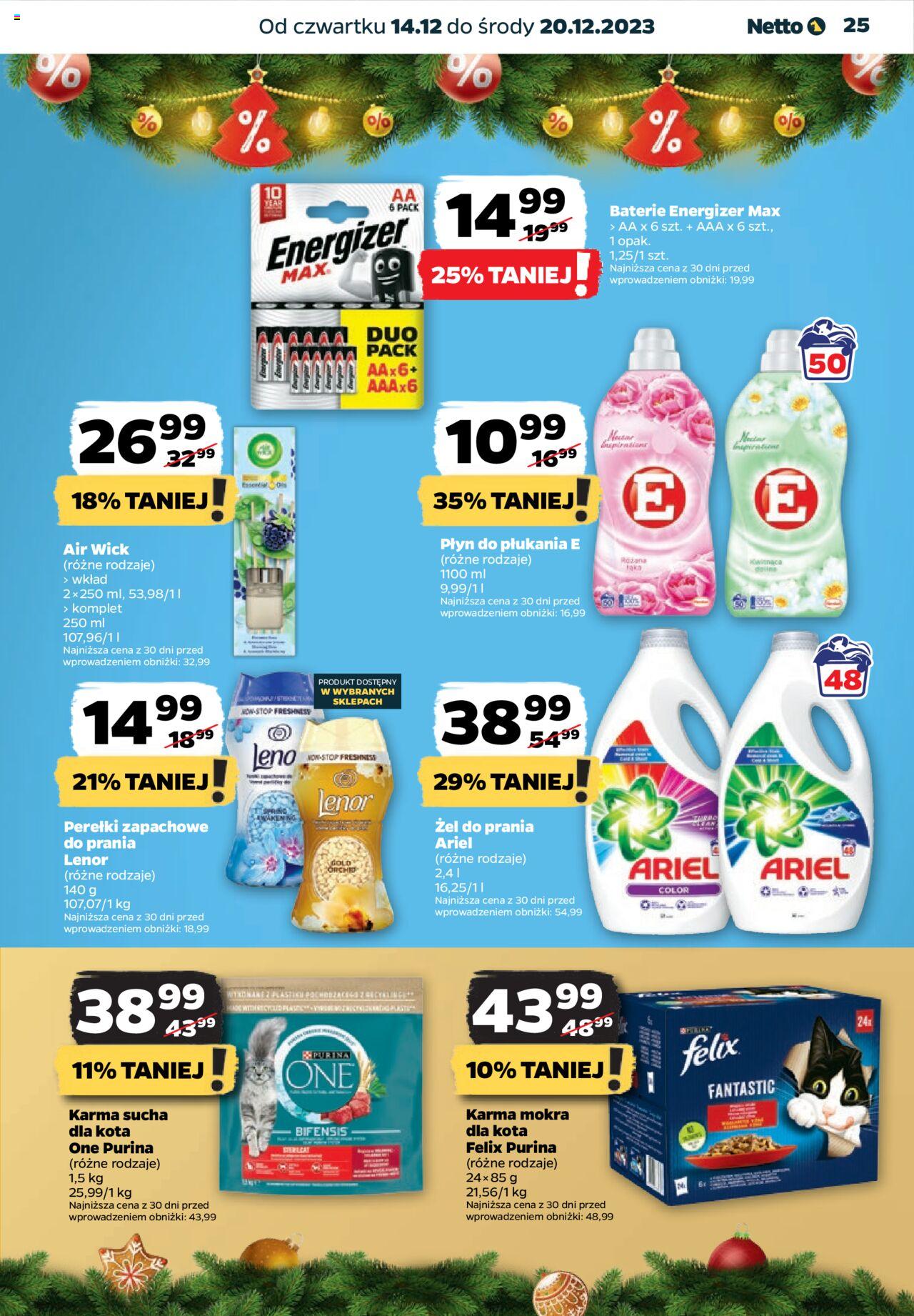 Netto gazetka ważna od 14.12.2023 do 20.12.2023 strona 25
