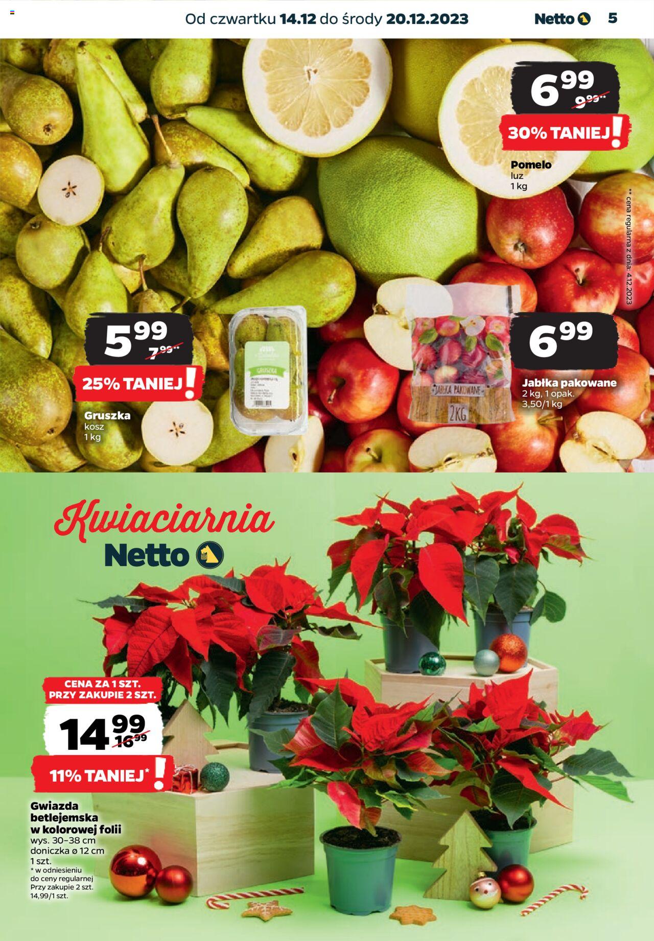 Netto gazetka ważna od 14.12.2023 do 20.12.2023 strona 5
