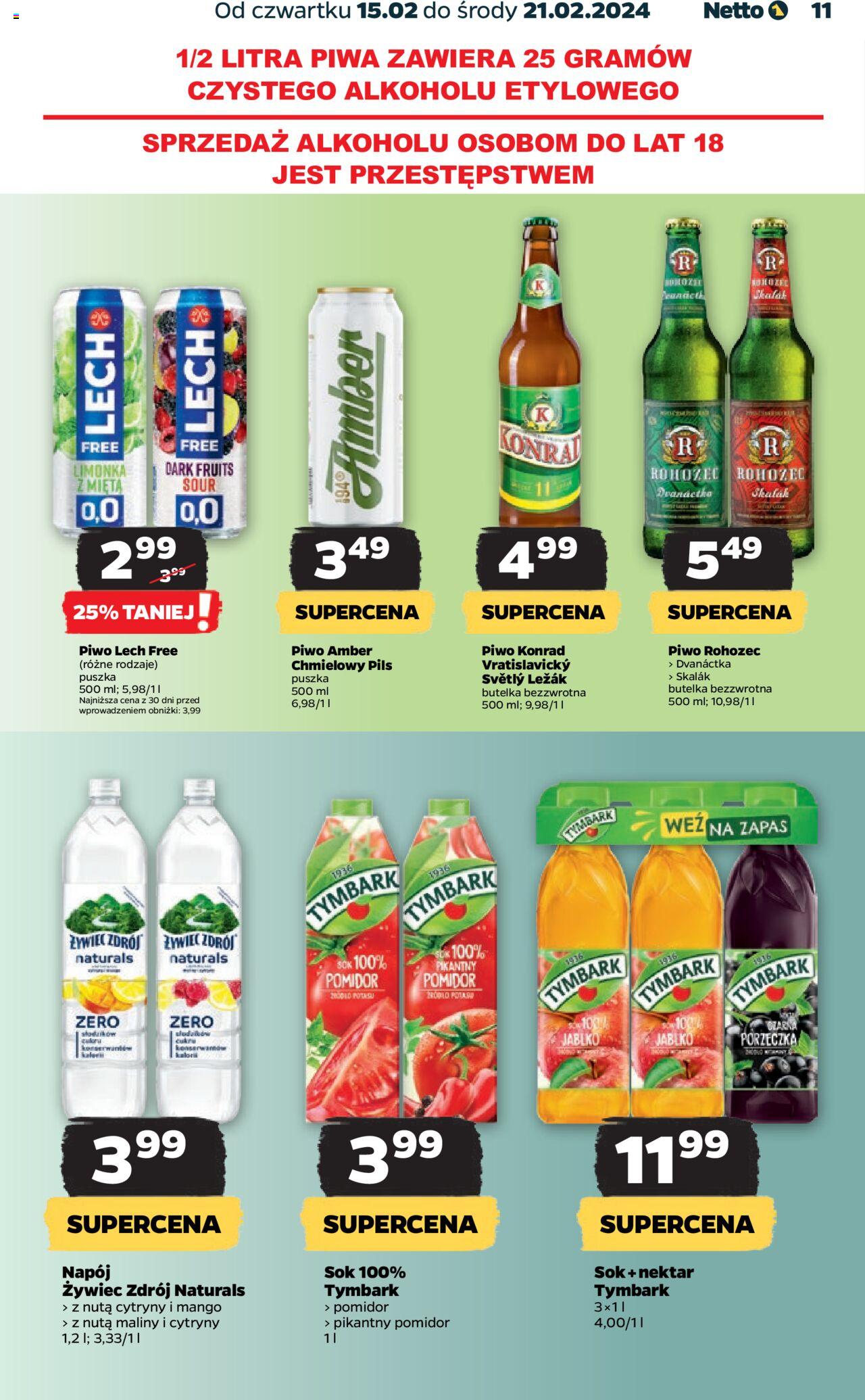 NETTO Gazetka ważna od 15.02.2024 do 21.02.2024 strona 11
