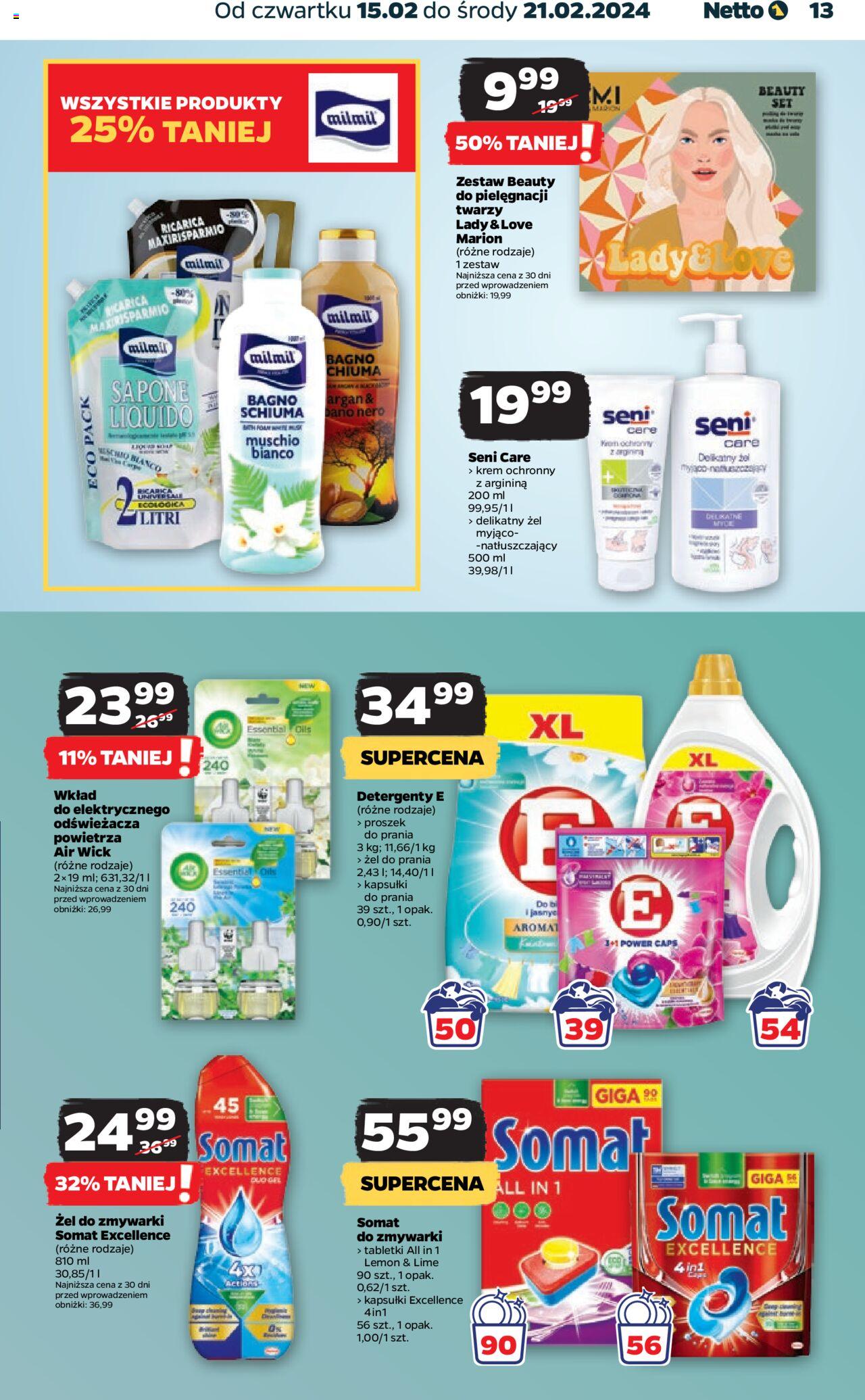 NETTO Gazetka ważna od 15.02.2024 do 21.02.2024 strona 13