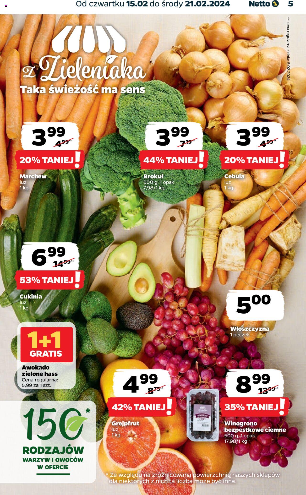 NETTO Gazetka ważna od 15.02.2024 do 21.02.2024 strona 5