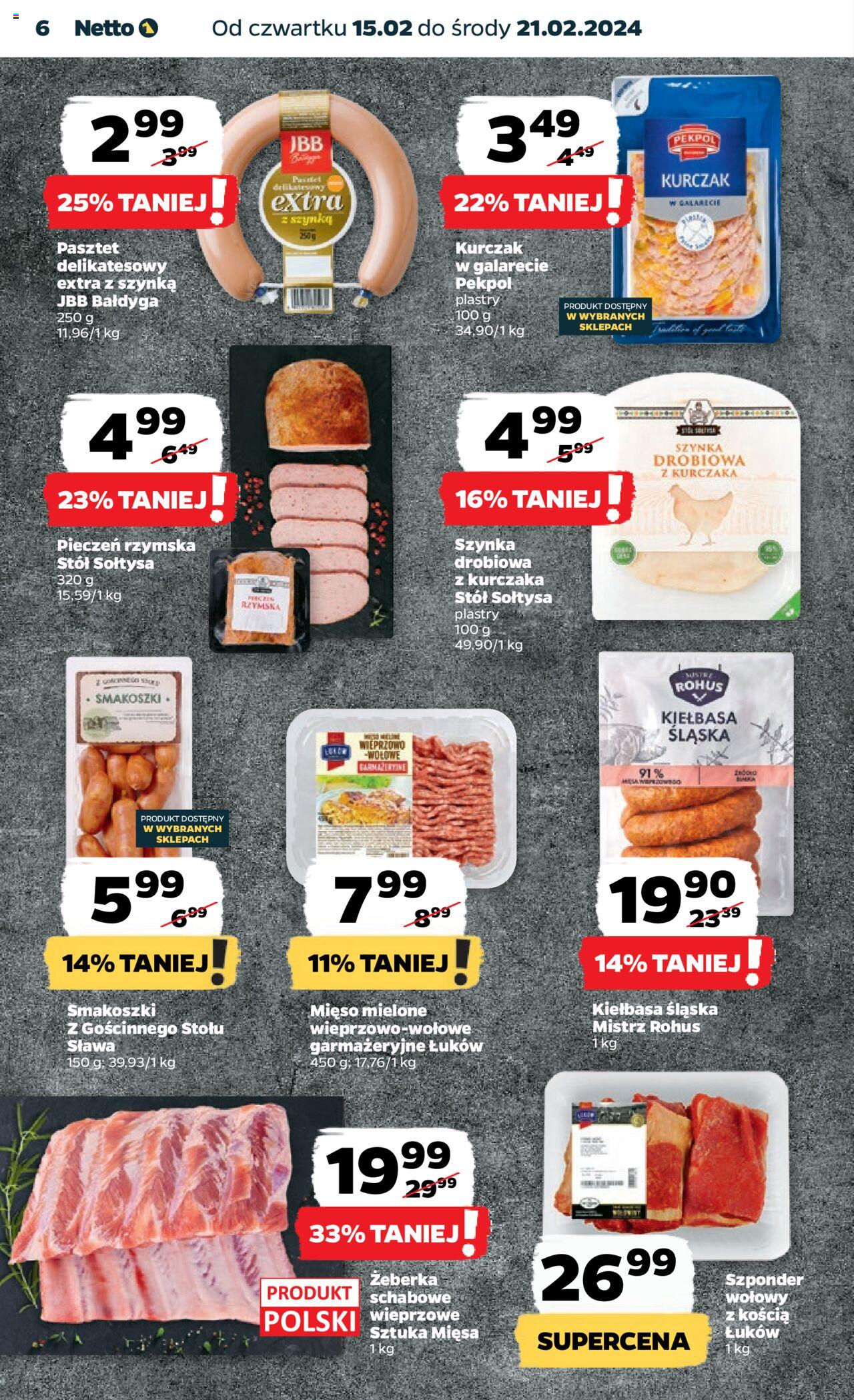 NETTO Gazetka ważna od 15.02.2024 do 21.02.2024 strona 6
