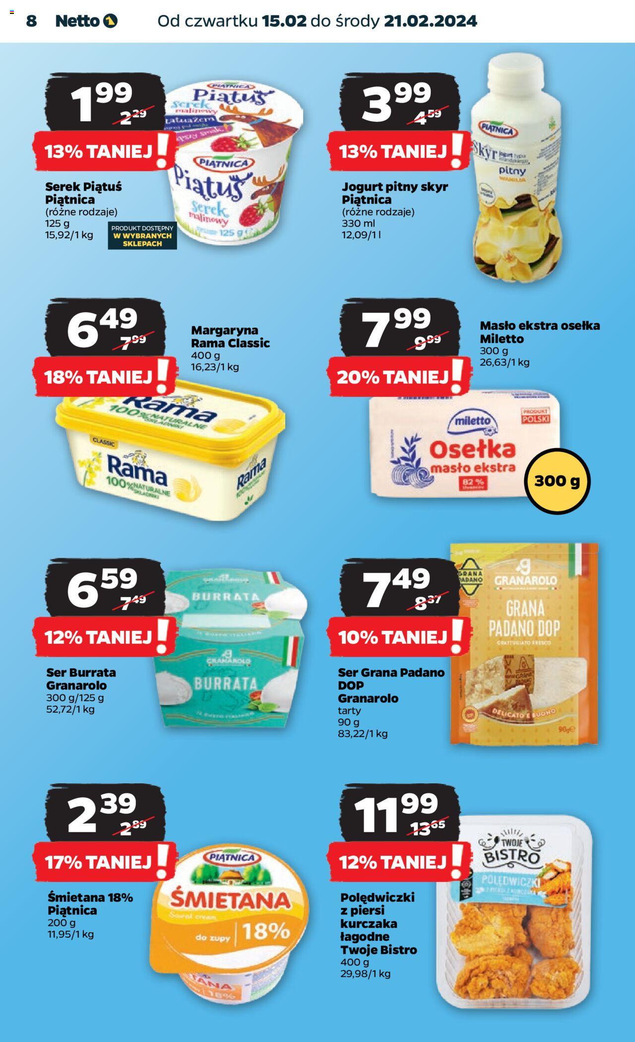 NETTO Gazetka ważna od 15.02.2024 do 21.02.2024 strona 8
