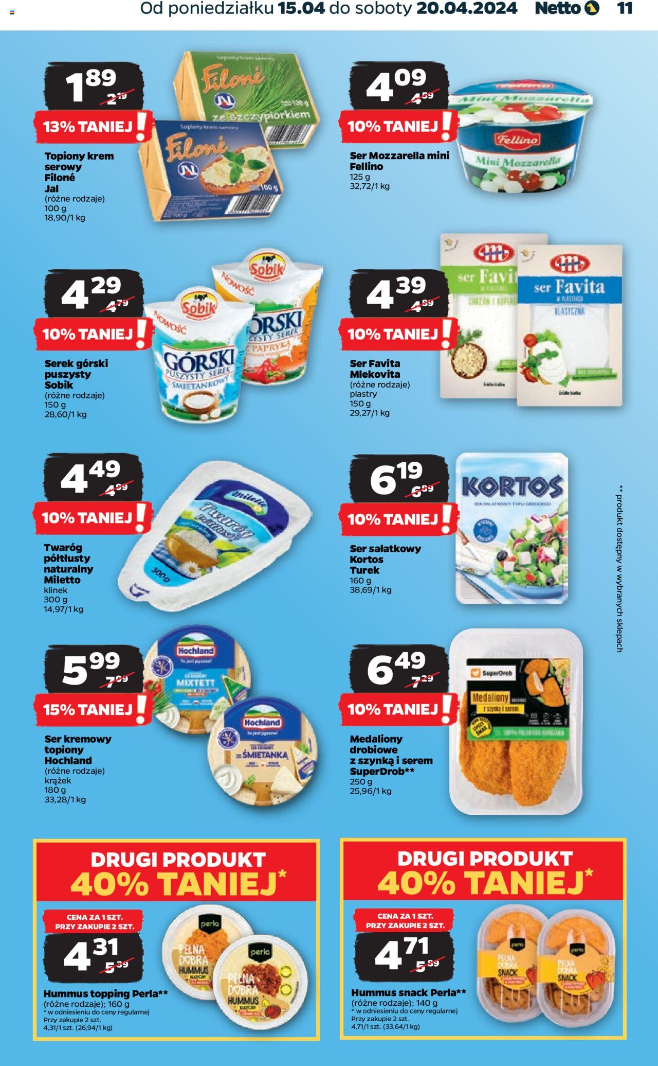 NETTO Gazetka ważna od 15.04.2024 do 20.04.2024 strona 11