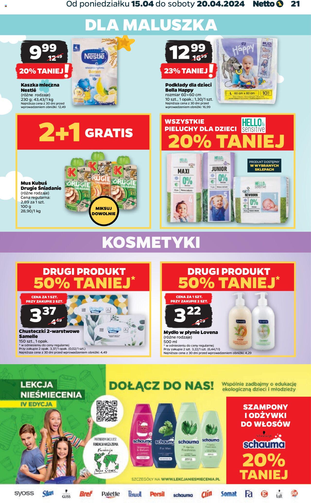 NETTO Gazetka ważna od 15.04.2024 do 20.04.2024 strona 21