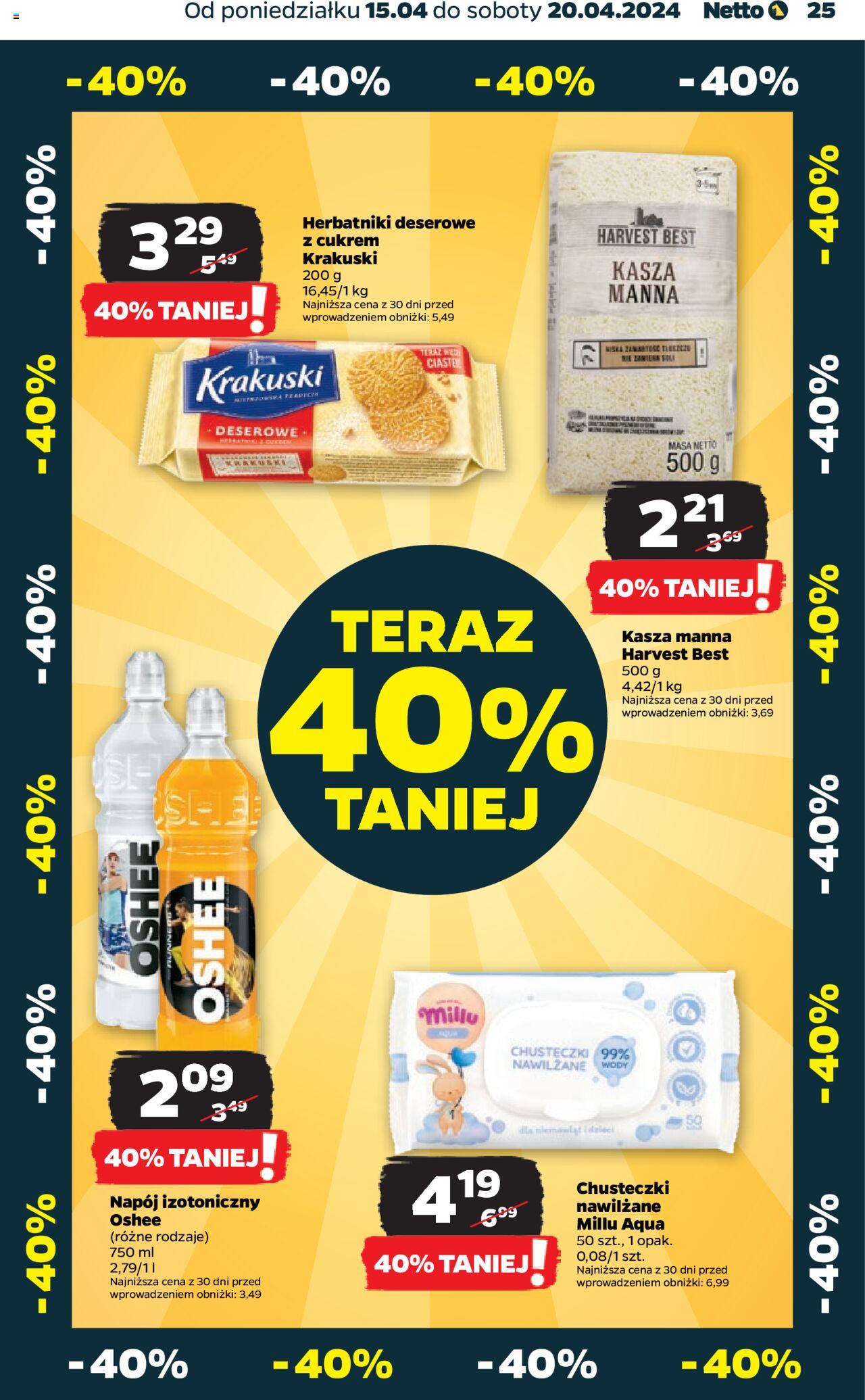NETTO Gazetka ważna od 15.04.2024 do 20.04.2024 strona 25