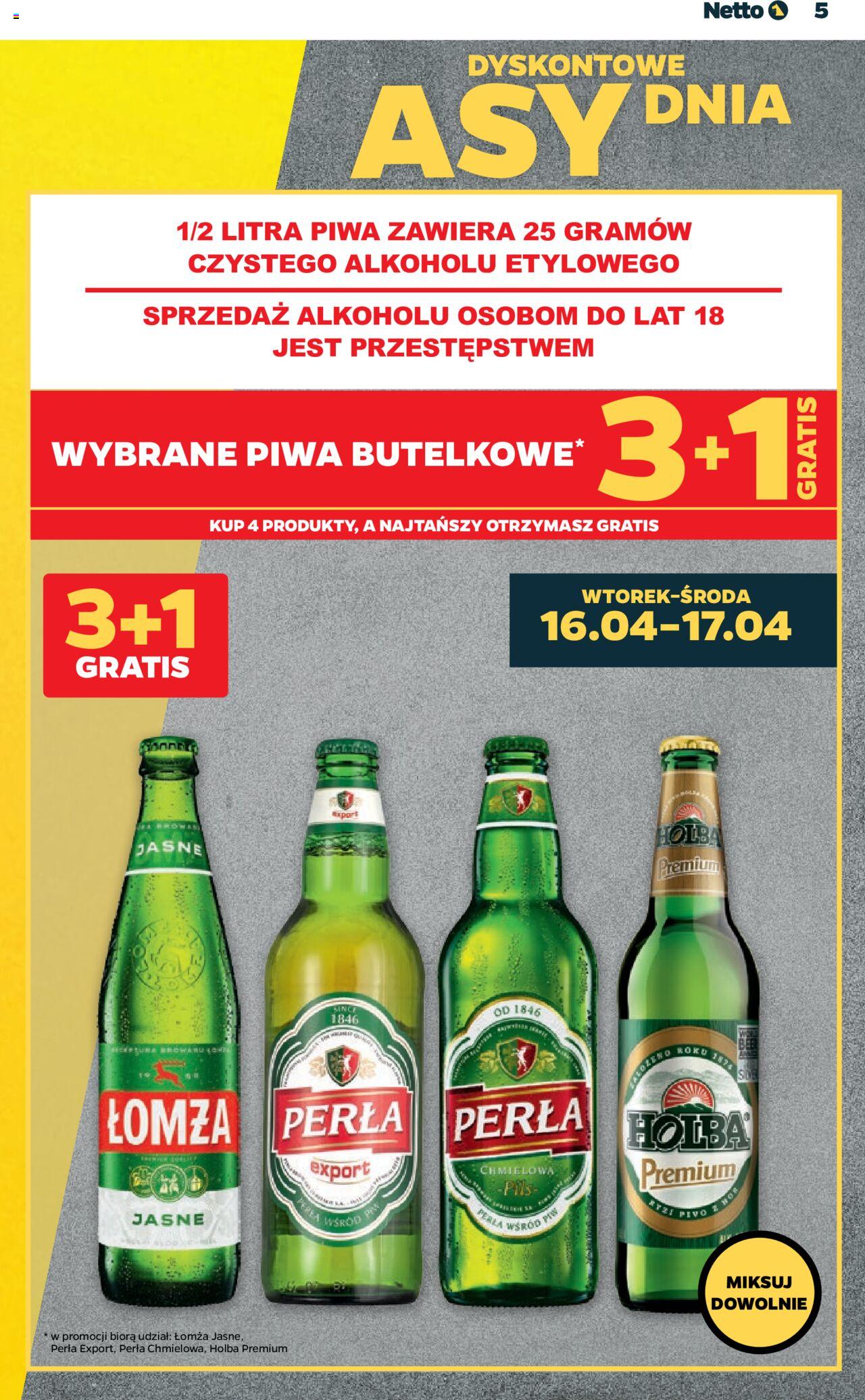 NETTO Gazetka ważna od 15.04.2024 do 20.04.2024 strona 5