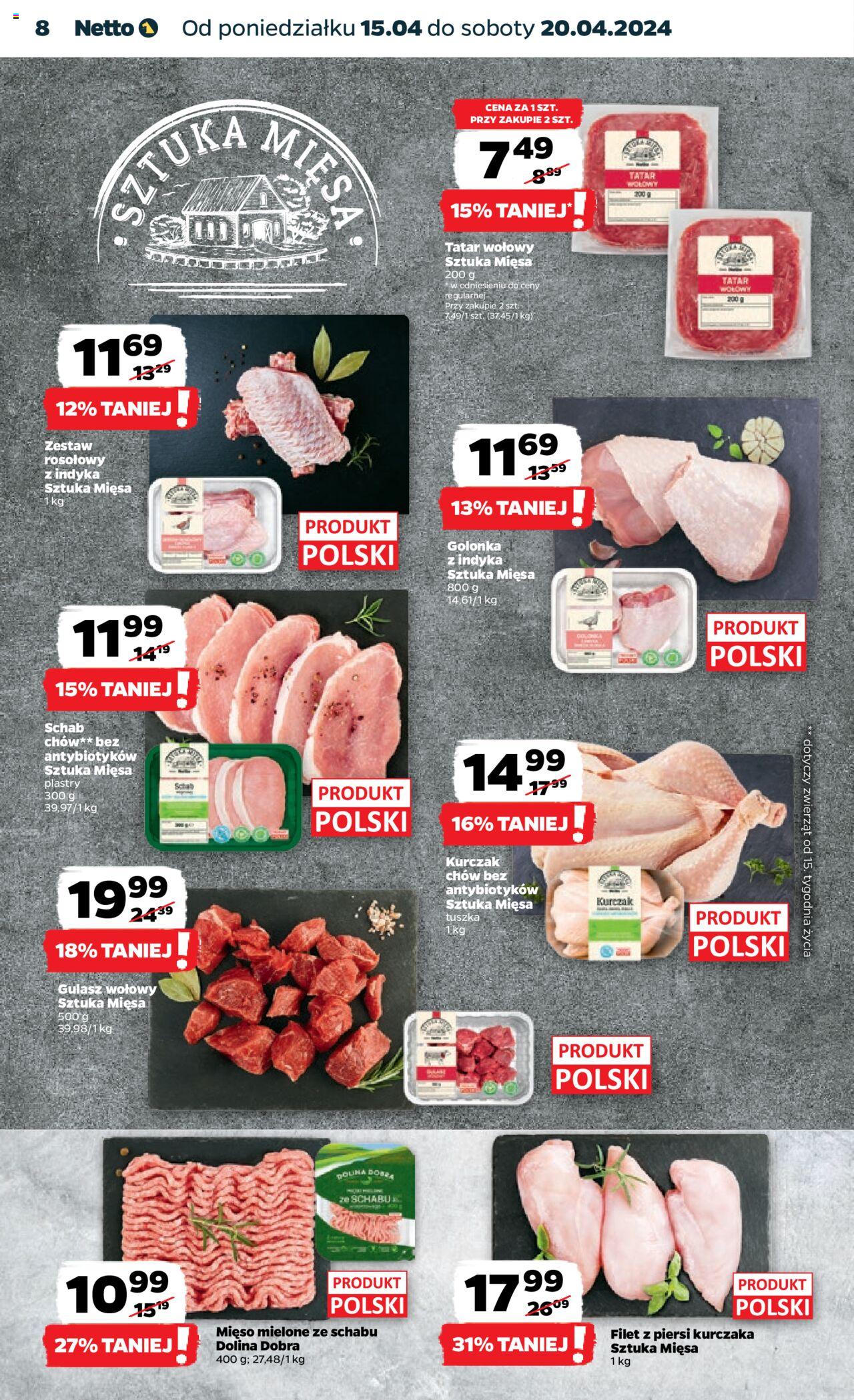 NETTO Gazetka ważna od 15.04.2024 do 20.04.2024 strona 8