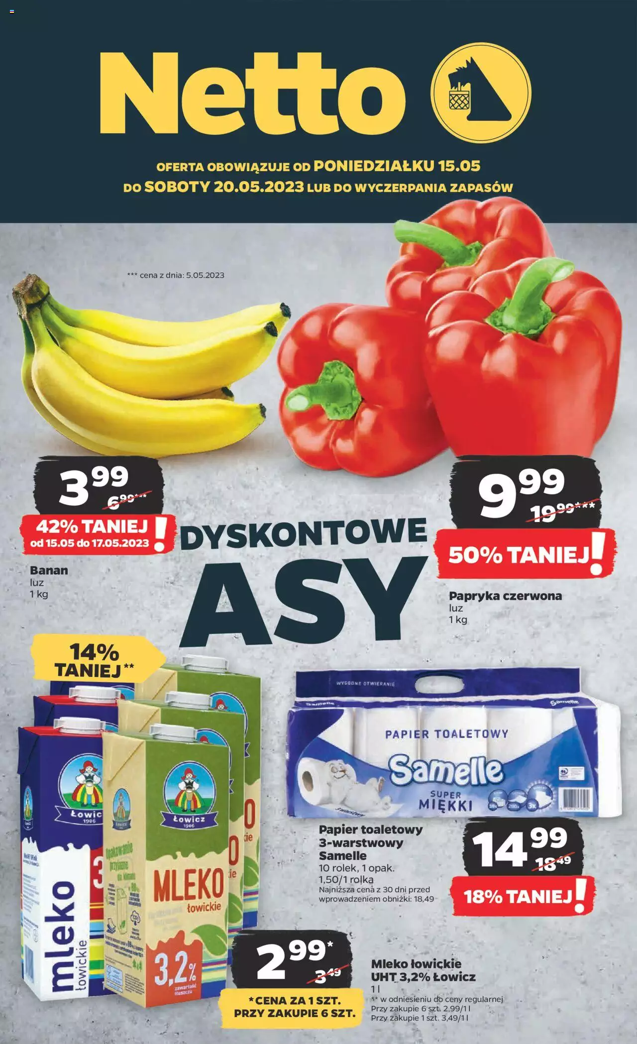 NETTO Gazetka ważna  od 15.05.2023 do 20.05.2023 strona 1